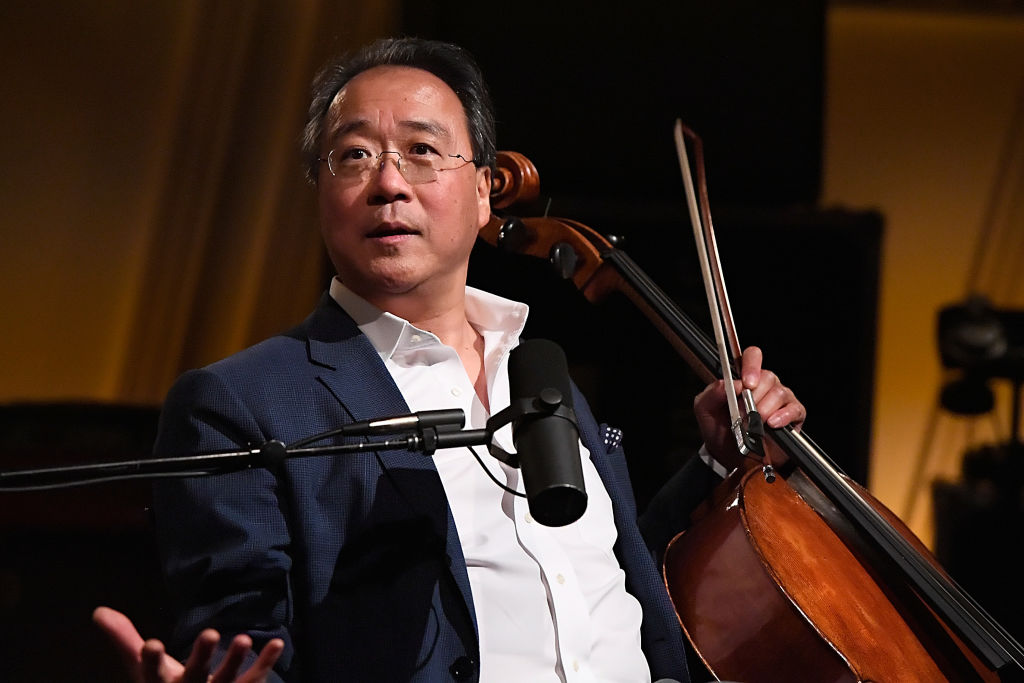 Yo-Yo Ma Performs On SiriusXM's Symphony Hall At The SiriusXM Washington D.C. Studios