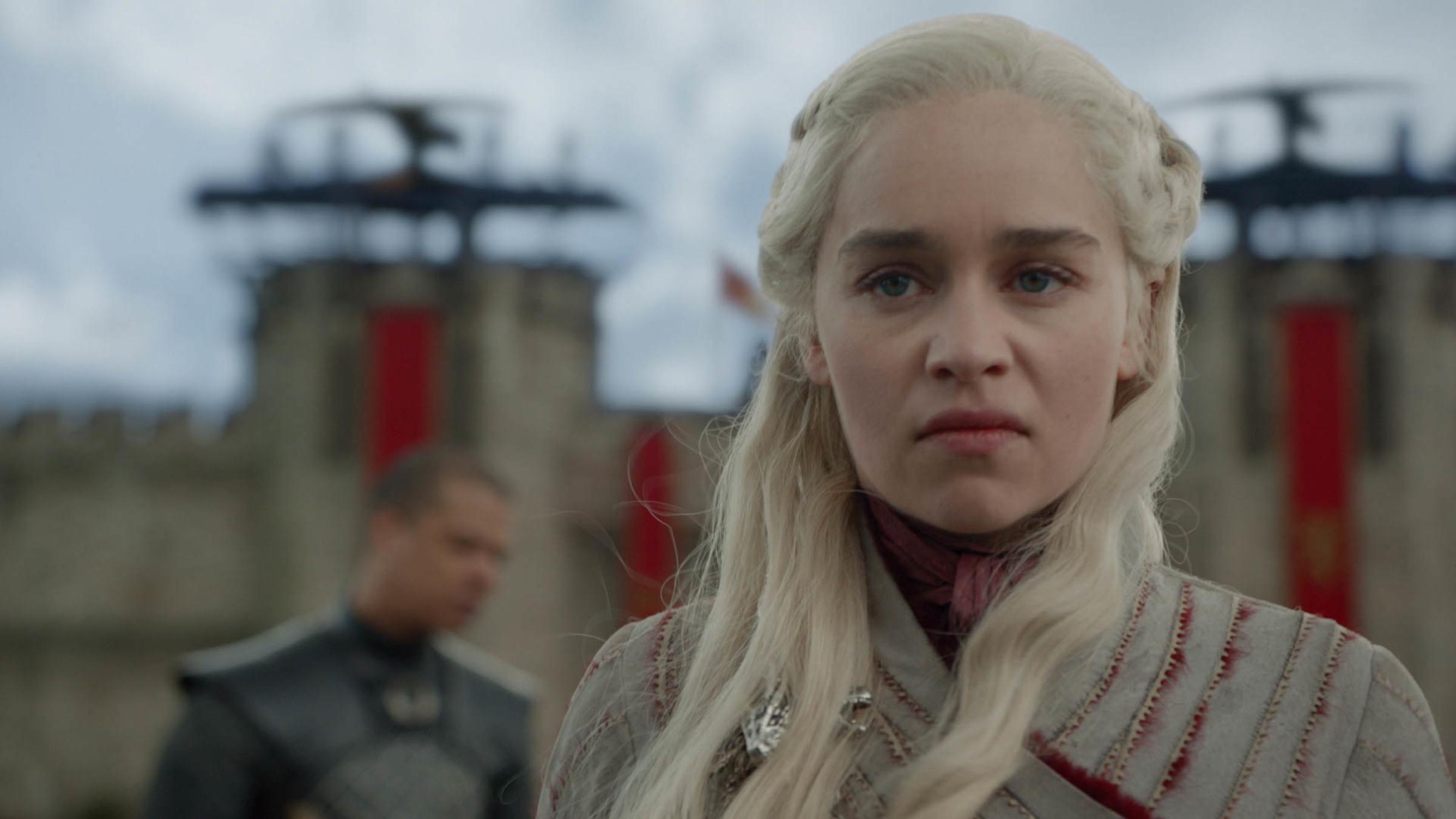 Daenerys reacts to the death of Missandei in Game of Thrones season 8 episode 4