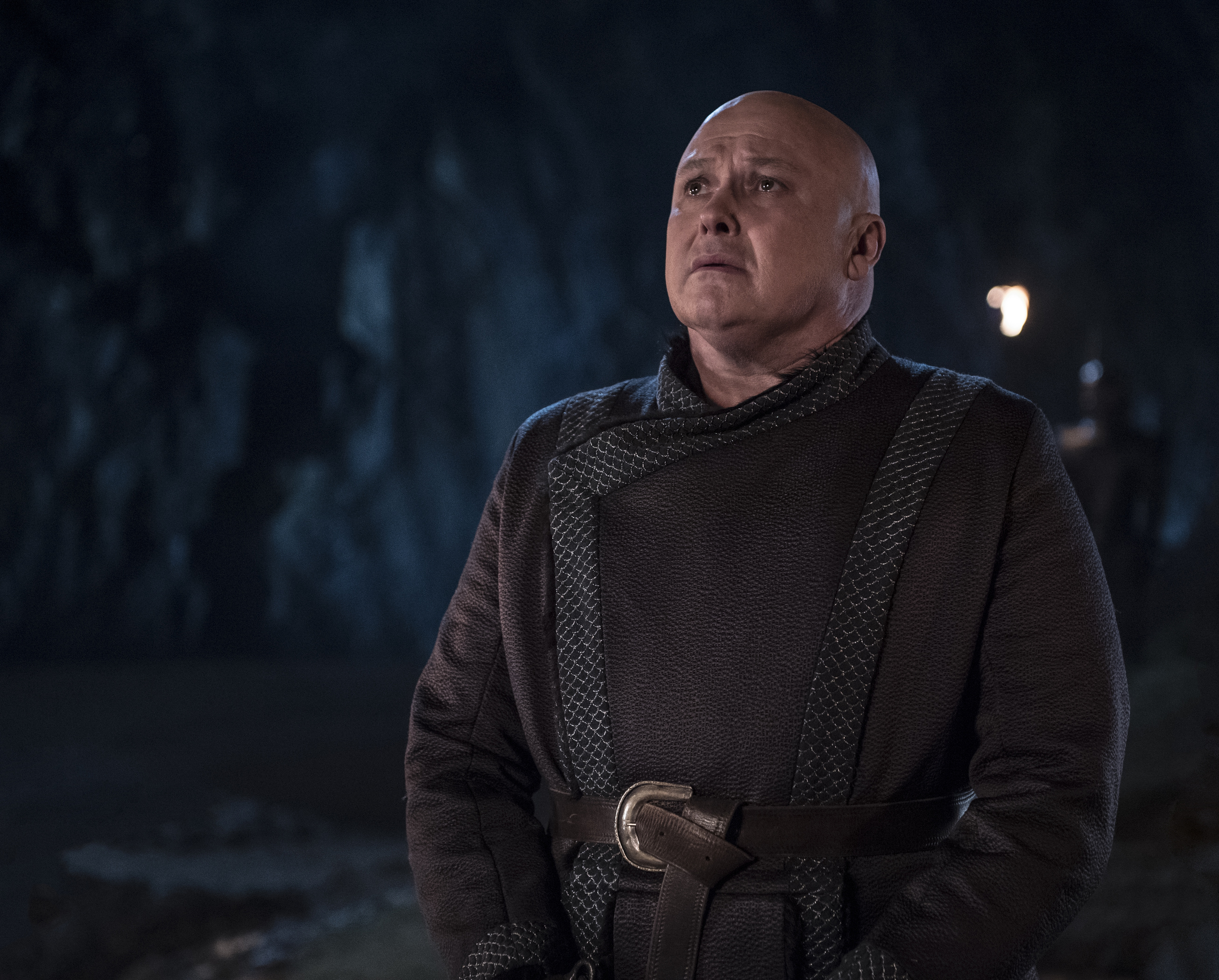 Varys appears before Dany in Game of Thrones season 8 episode 5 (Helen Sloan/HBO)