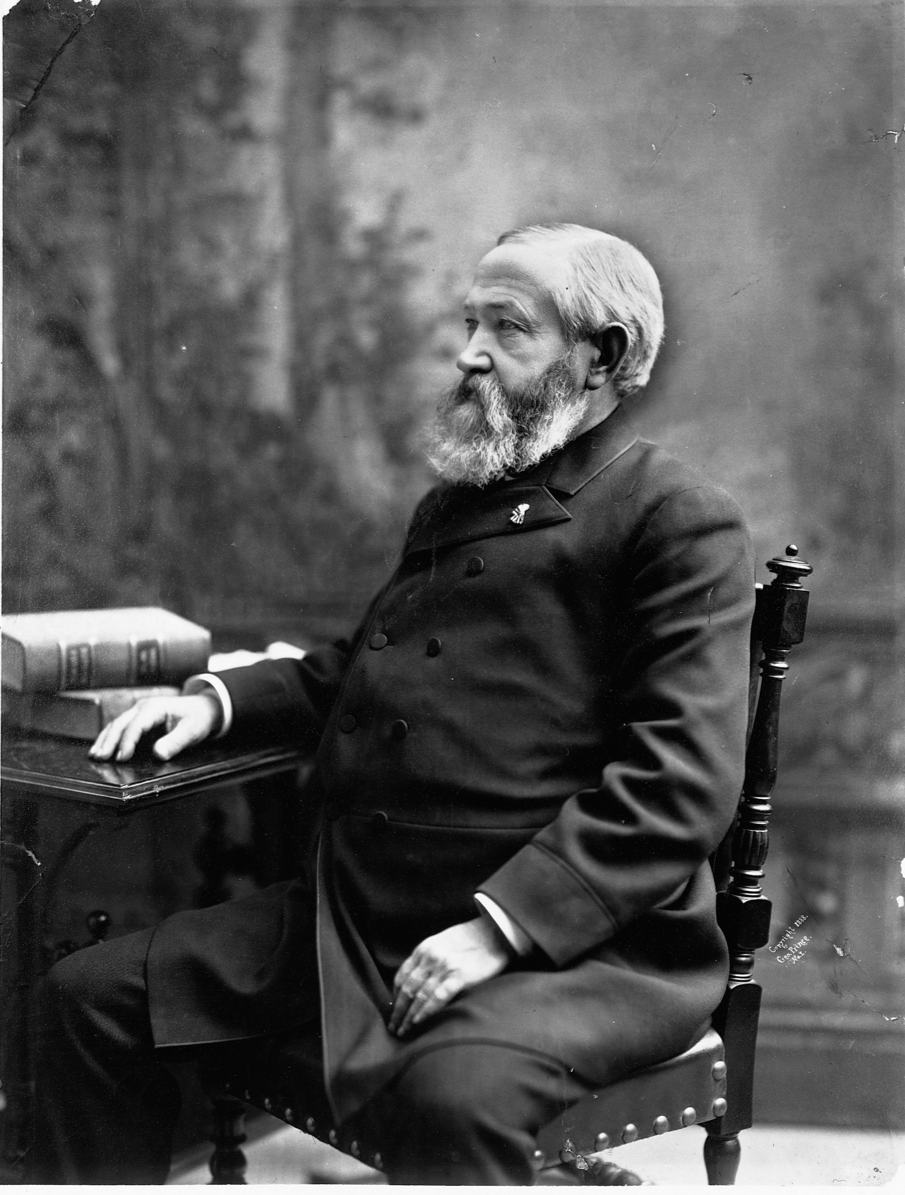 Benjamin Harrison (1833-1901) served as President of the United States from 1889 to 1893. (Library of Congress/Corbis/VCG/Getty Images)