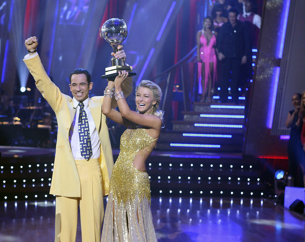 Indianapolis 500 Champion Helio Castroneves and his professional partner Julianne Hough were crowned champions on the fifth season of "Dancing with the Stars," during the exciting two-part finale on Tuesday, November 27, 2007. (Carol Kaelson—ABC/Getty Images)