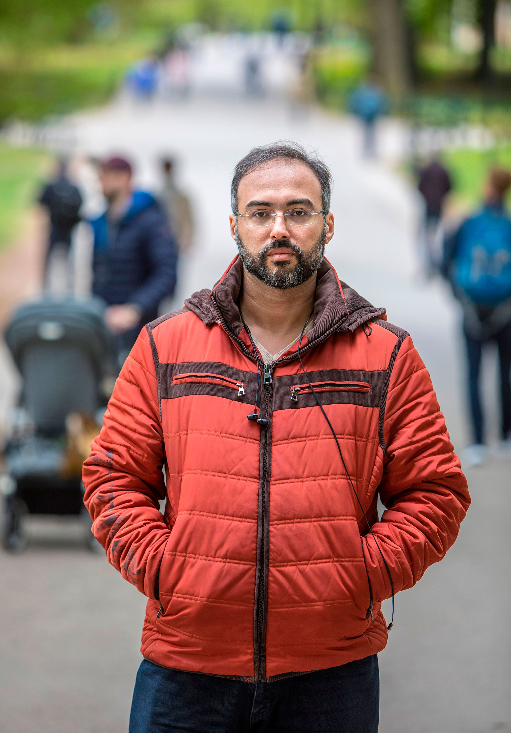 <em>Iyad Baghdadi</em> From asylum in Norway, the Arab sping activist presses on with projects to undo autocrats’ malign influence in both social and traditional media (Ole Berg-Rusten—AFP/Getty Images)