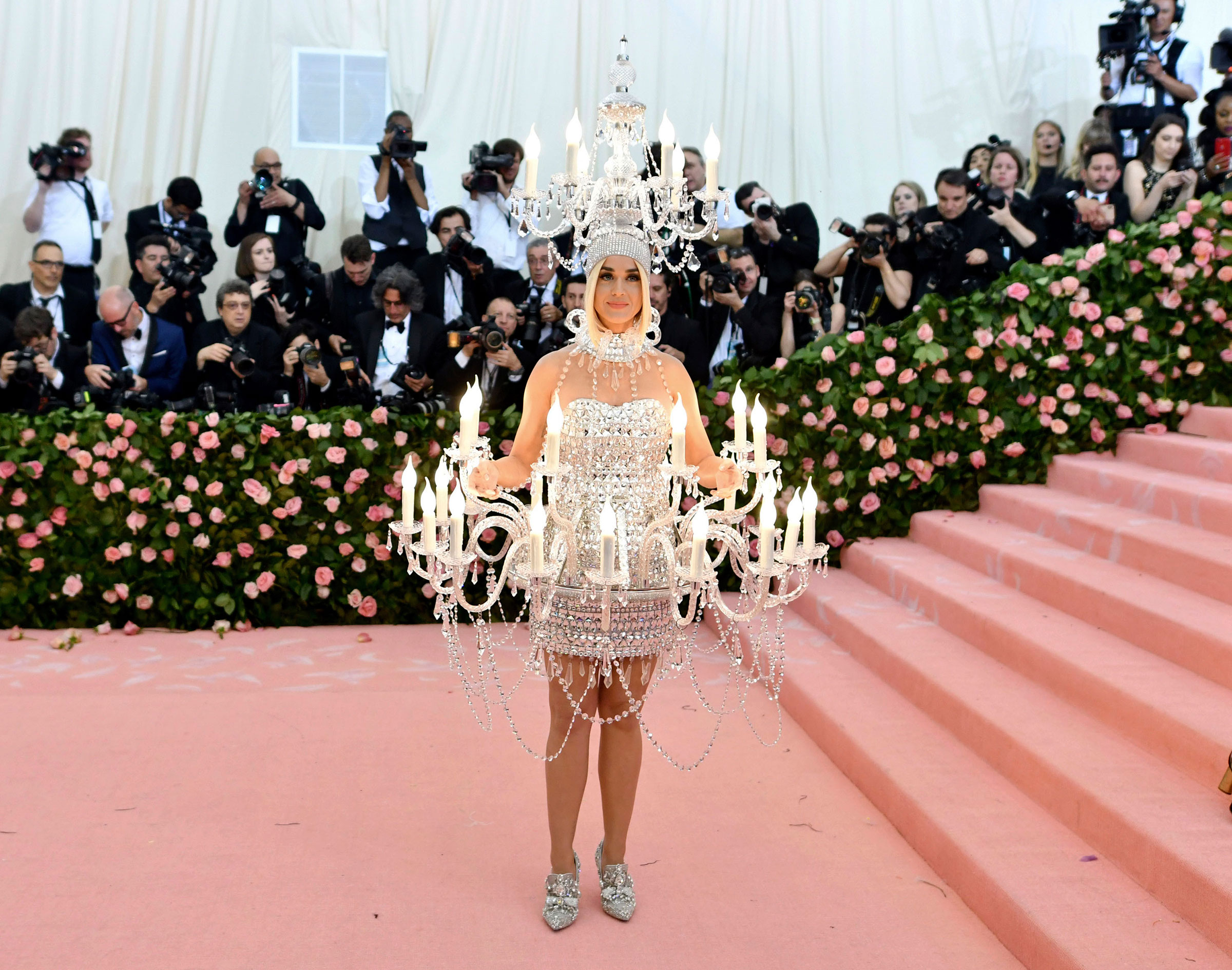 Katy Perry attends The Met gala celebrating the opening of the "Camp