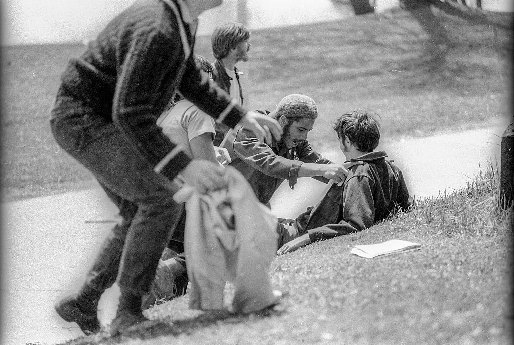 Wounded Student At Kent State