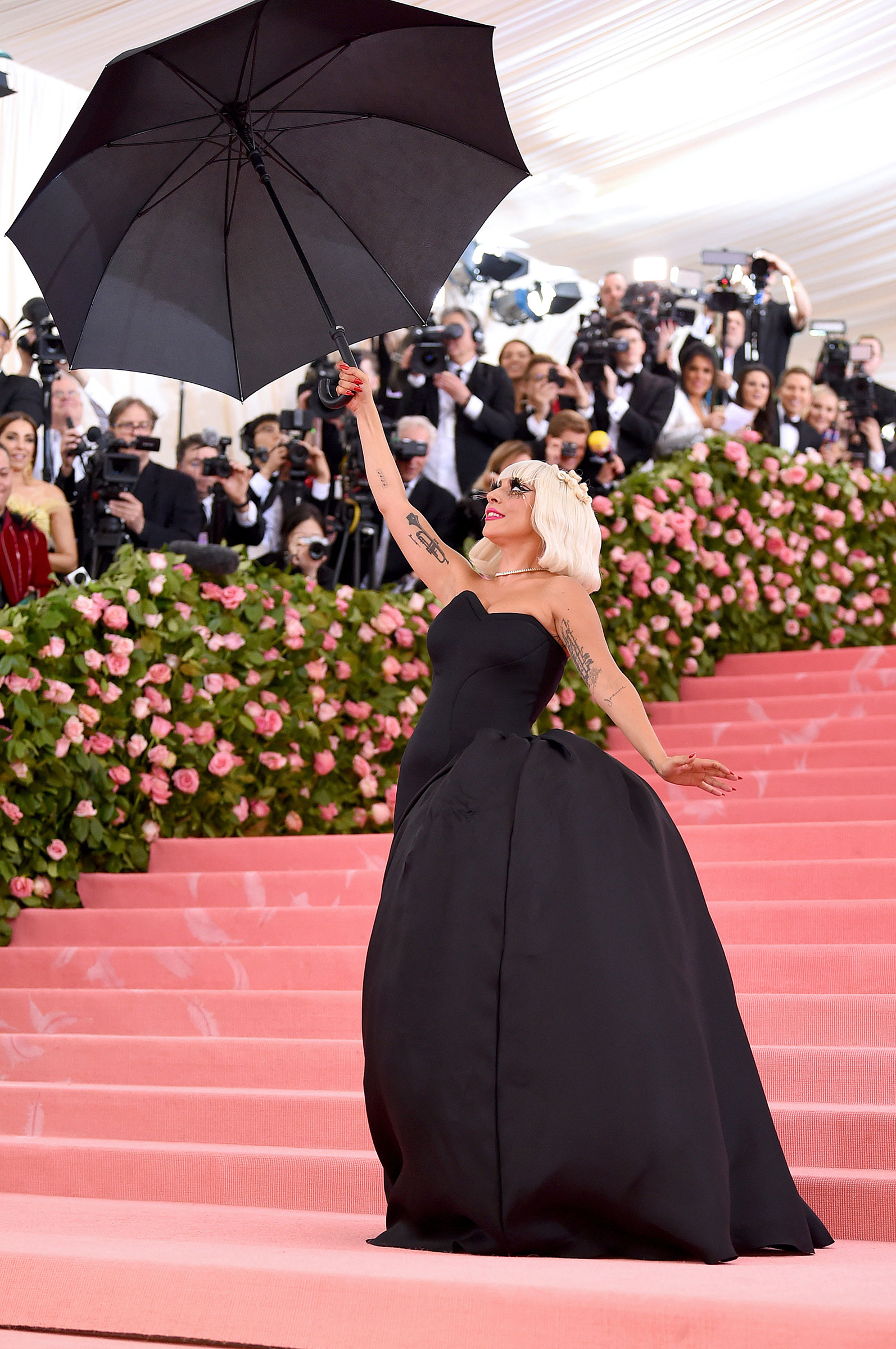 Lady Gaga attends The 2019 Met Gala Celebrating Camp