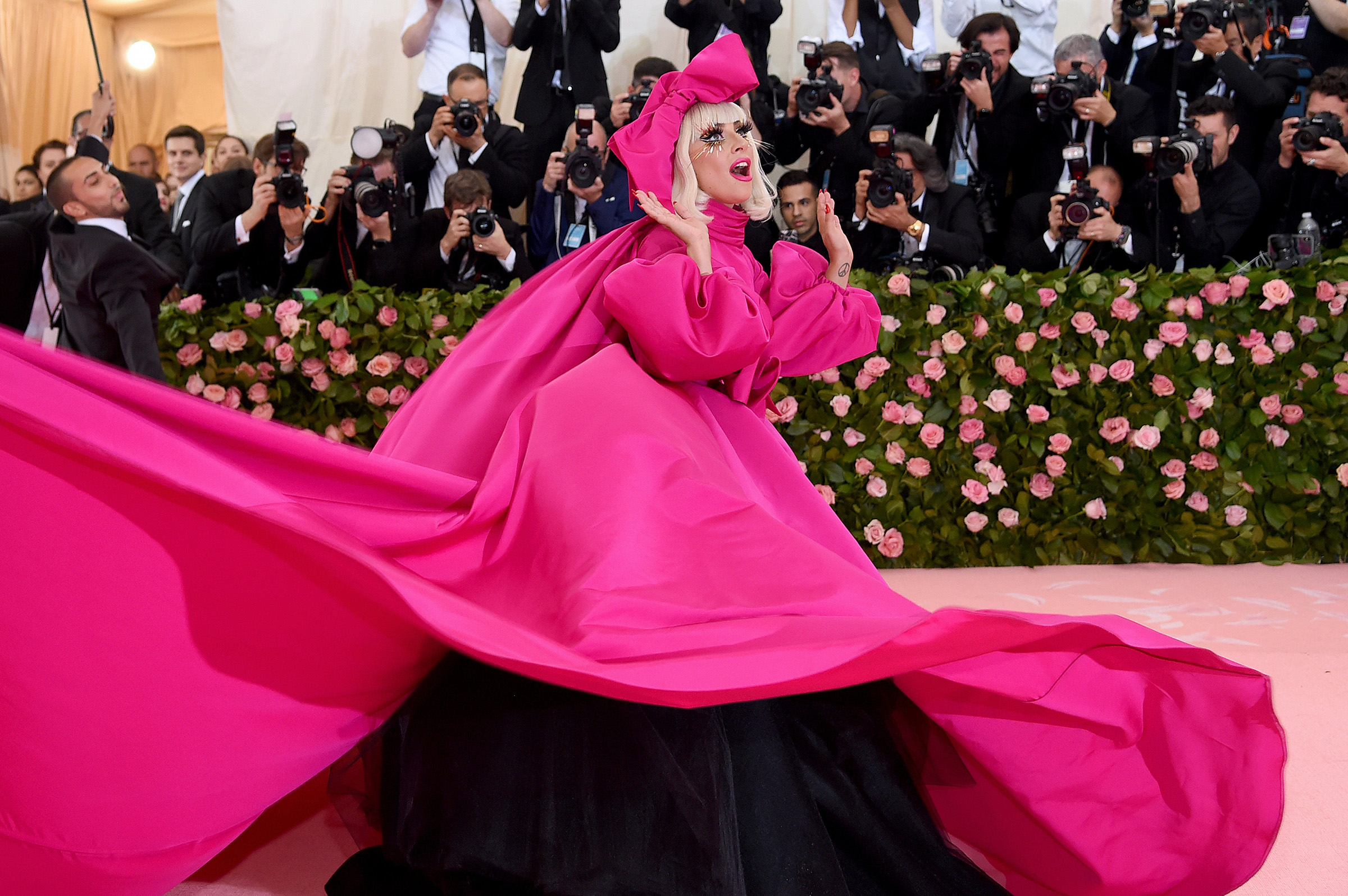 Lady Gaga attends The 2019 Met Gala Celebrating Camp: Notes on Fashionat Metropolitan Museum of Art in New York City on May 06, 2019. (Jamie McCarthy—Getty Images)