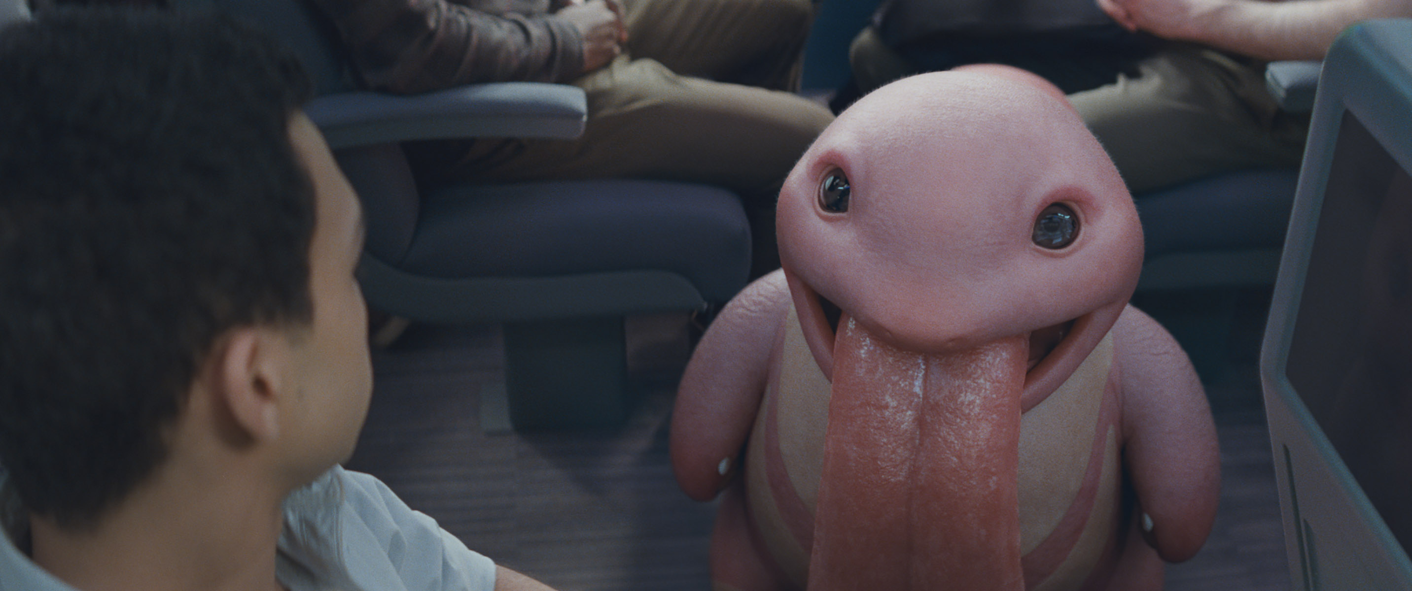 Lickitung in "Detective Pikachu." (Courtesy of Warner Bros. Pictures)