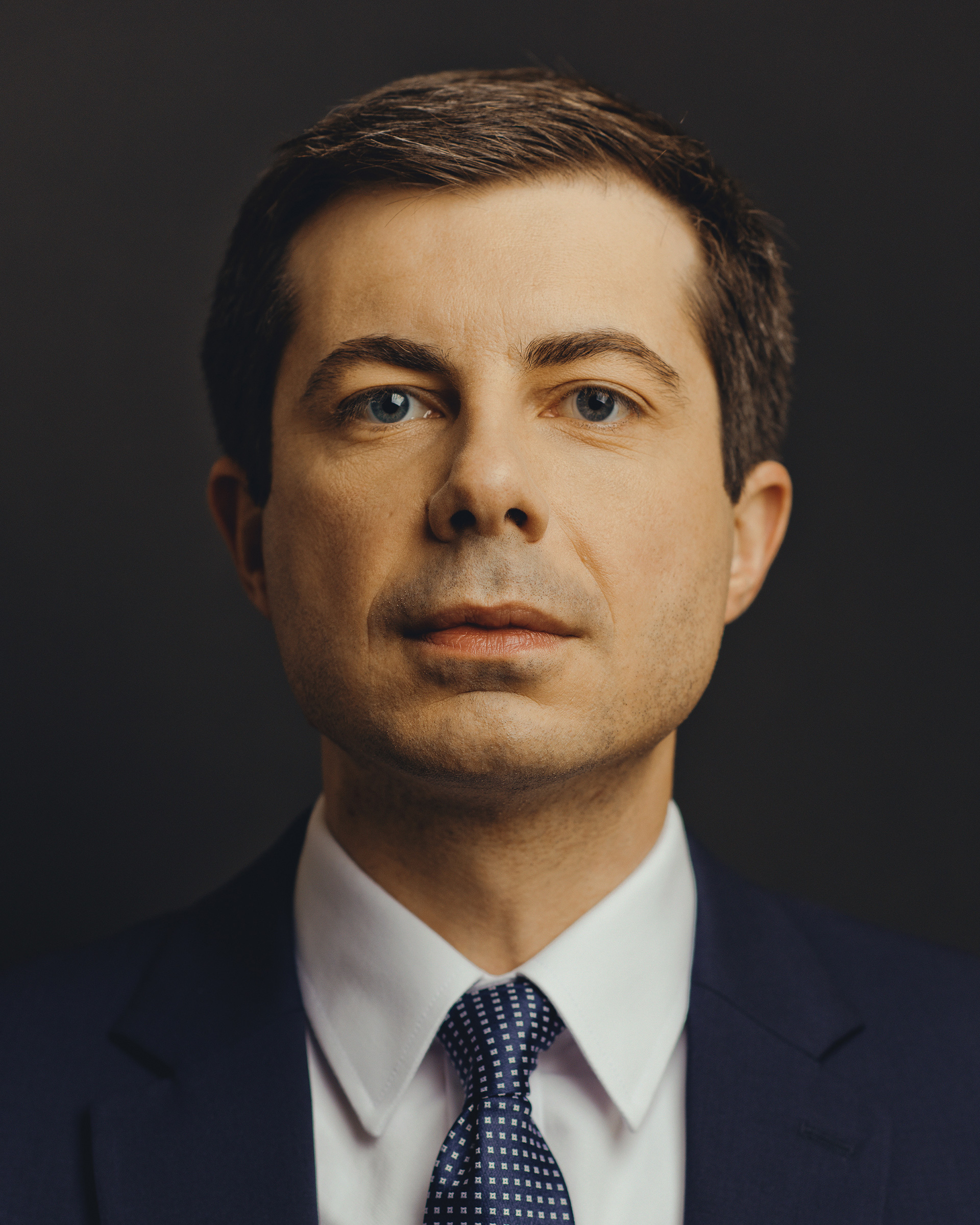 Mayor Peter Buttigieg photographed at home in South Bend, Ind. (Ryan Pfluger for TIME)