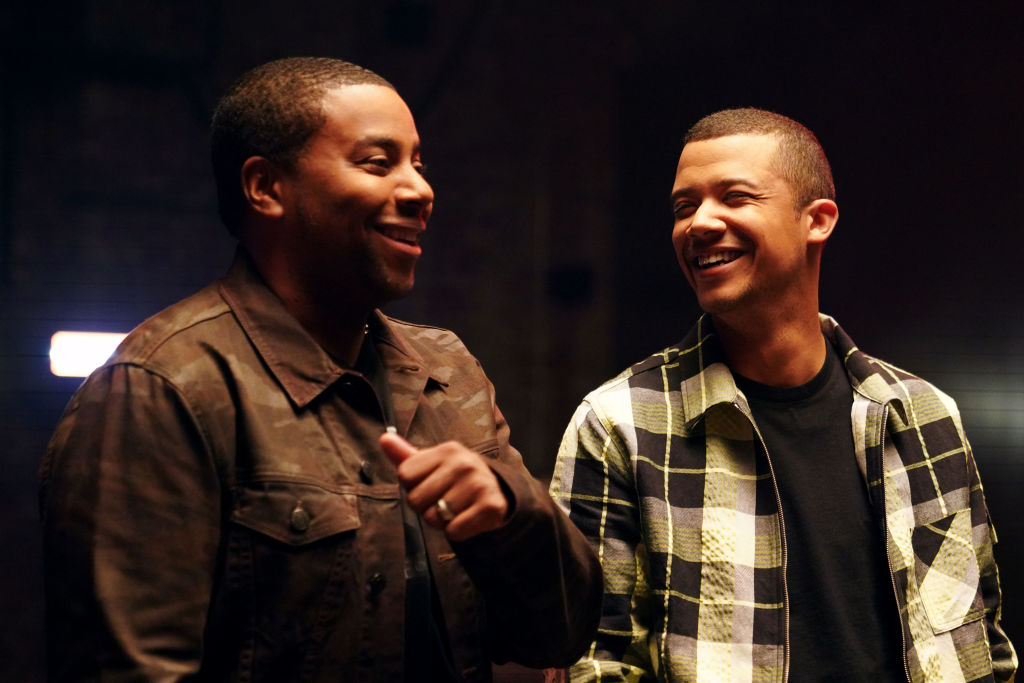 Kenan Thompson and Jacob Anderson on "Saturday Night Live" on May 18, 2019. (Steven Molina Contreras—NBC/NBCU Photo Bank/Getty Images)