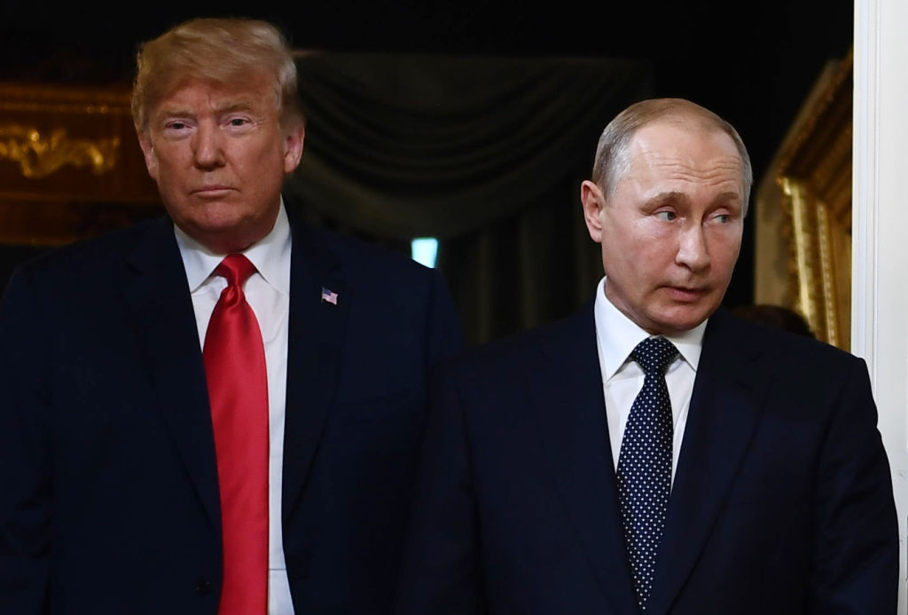 Trump announced on Twitter that he and Putin had a "Very productive talk!" about things including the Mueller report.