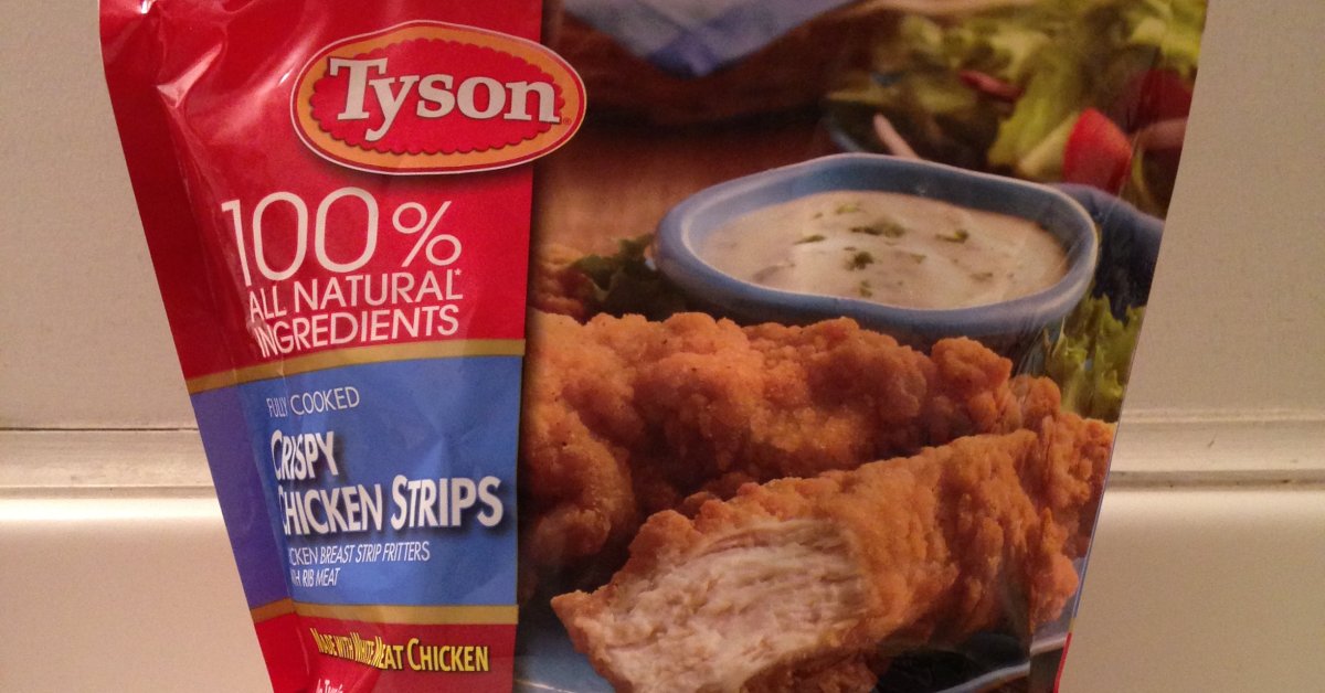 Tyson Recalls Nearly 12 Million Pounds of Chicken Strips Time