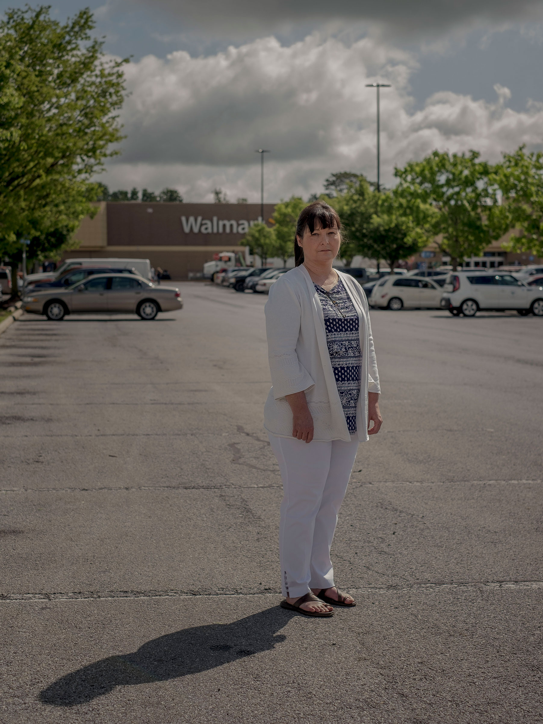 In a lawsuit filed against Walmart this month, Stephanie Chapman alleges that she was paid less than men in similar positions (Gabriella Demczuk for TIME)