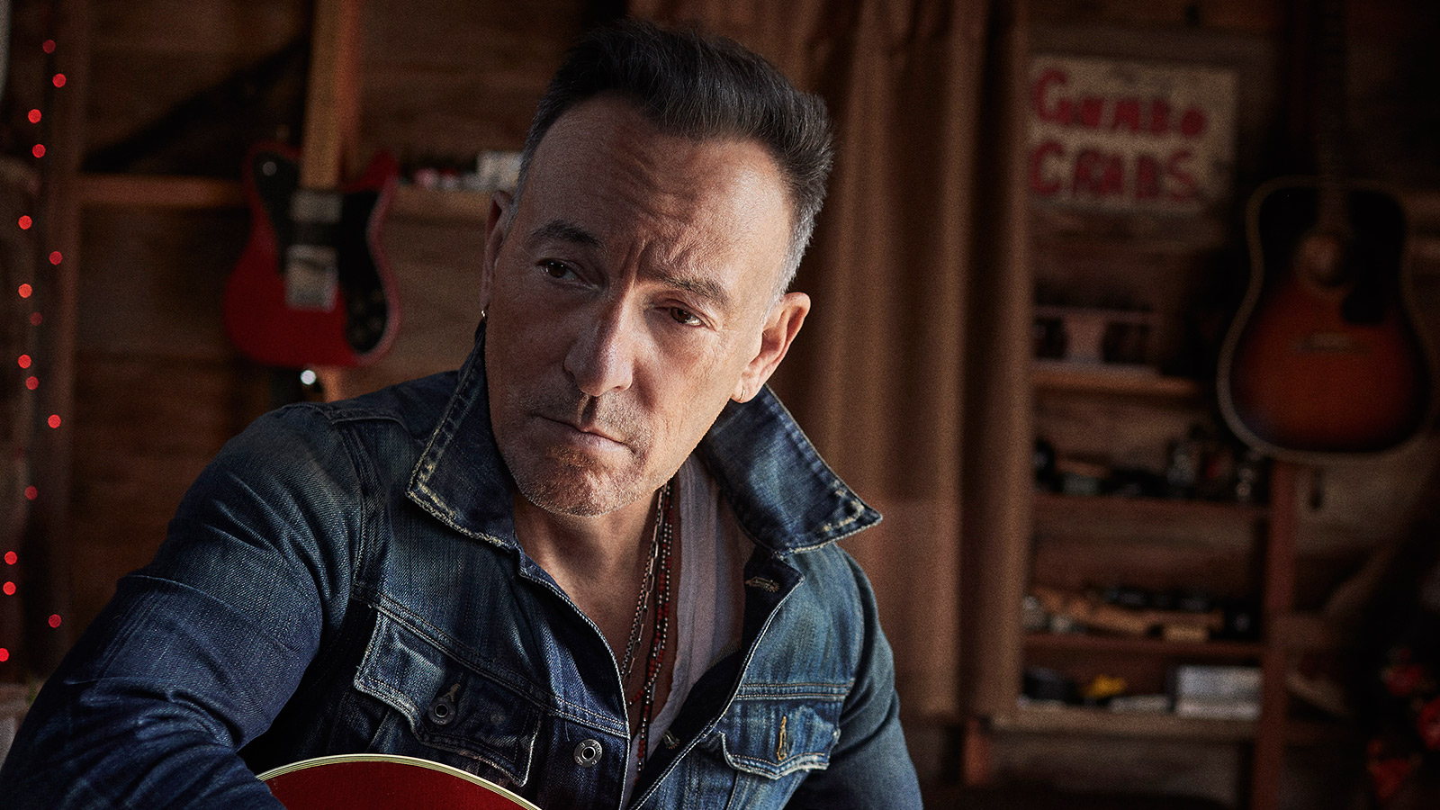 Springsteen embraces veterans and the question of patriotism. (Danny Clinch)