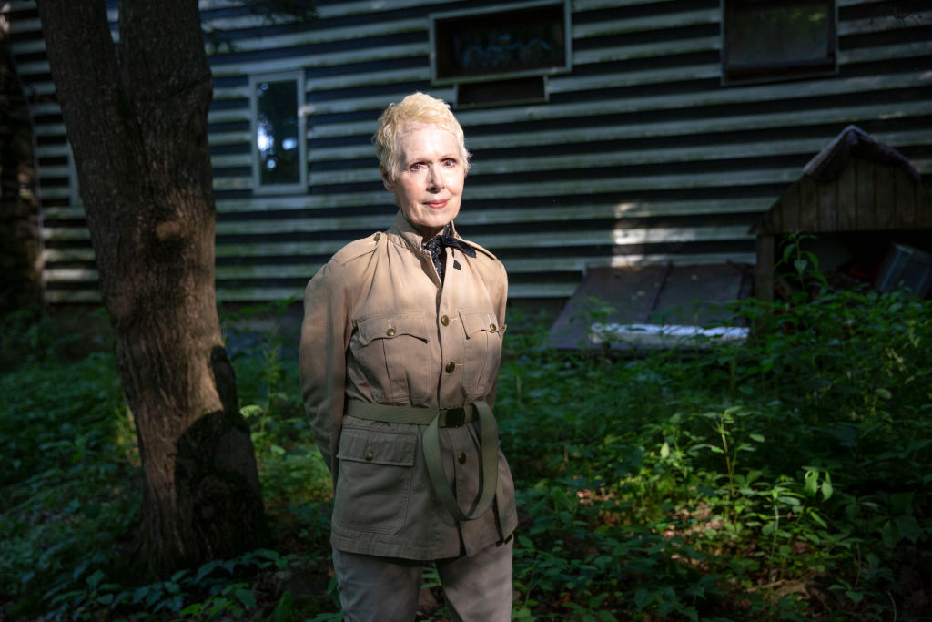 E. Jean Carroll at her home in Warwick, NY on June 21. (Eva Deitch—The Washington Post/Getty Images)