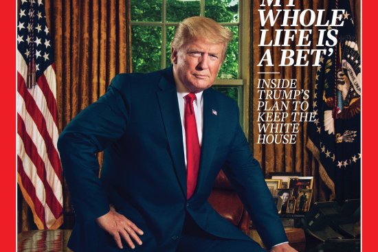 President Donald Trump Time Magazine Cover