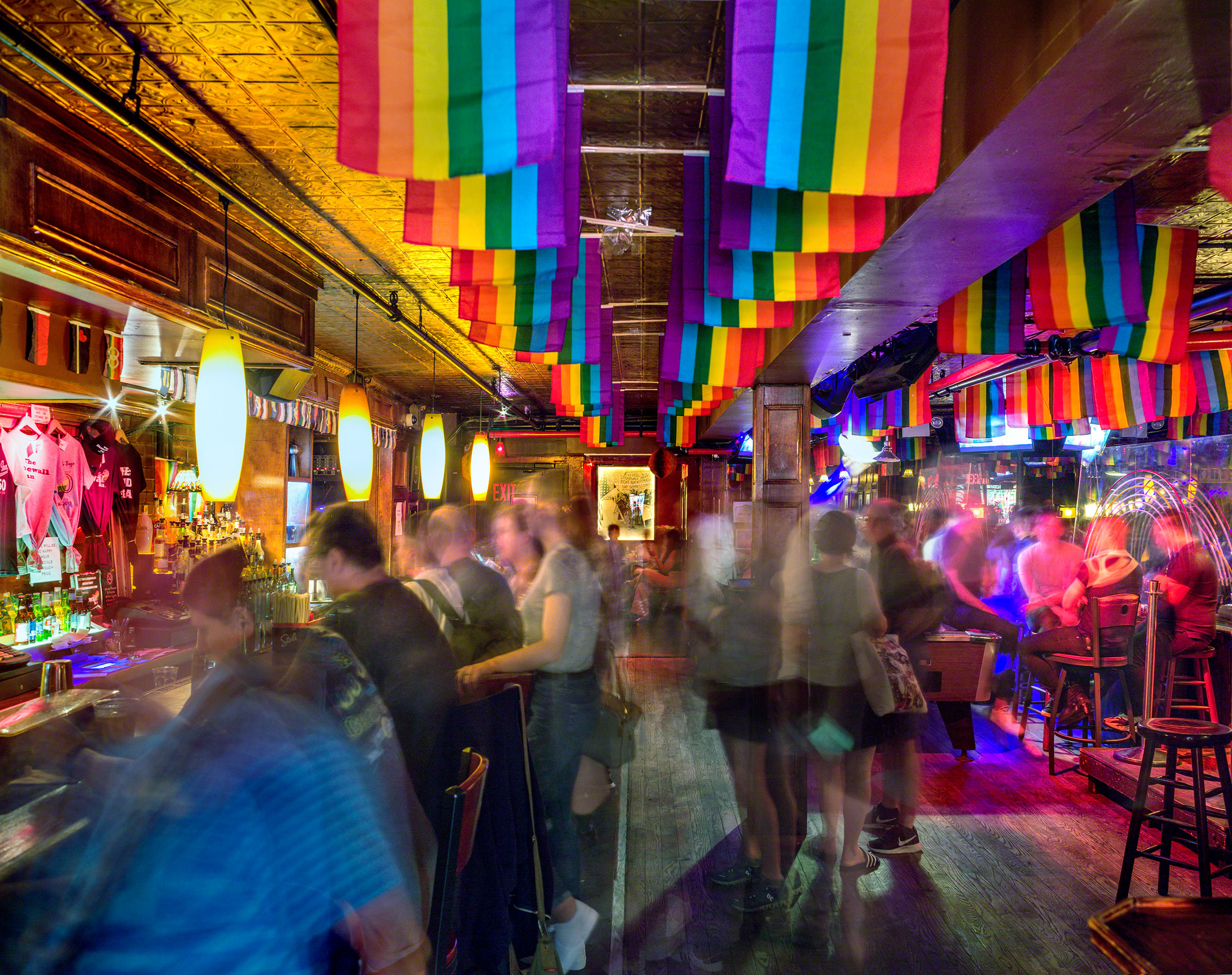 Interior of The Stonewall Inn in New York City. (Matthew Pillsbury for TIME)