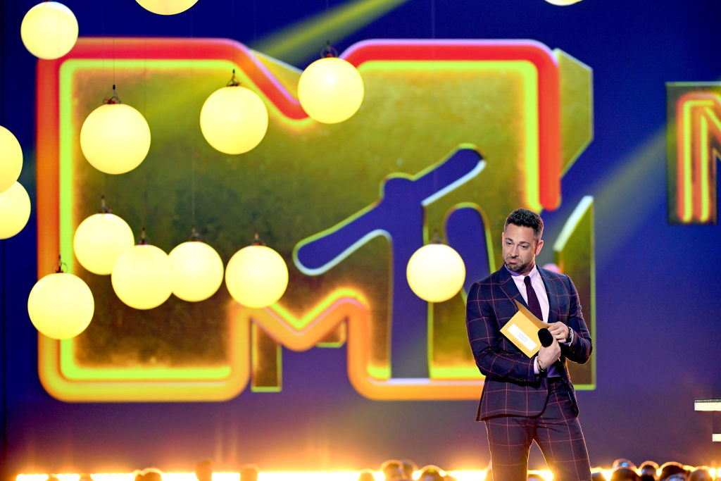 Zachary Levi speaks onstage during the 2019 MTV Movie and TV Awards at Barker Hangar n Santa Monica, Calif. on June 15, 2019. (Kevin Winter&mdash;Getty Images/MTV)