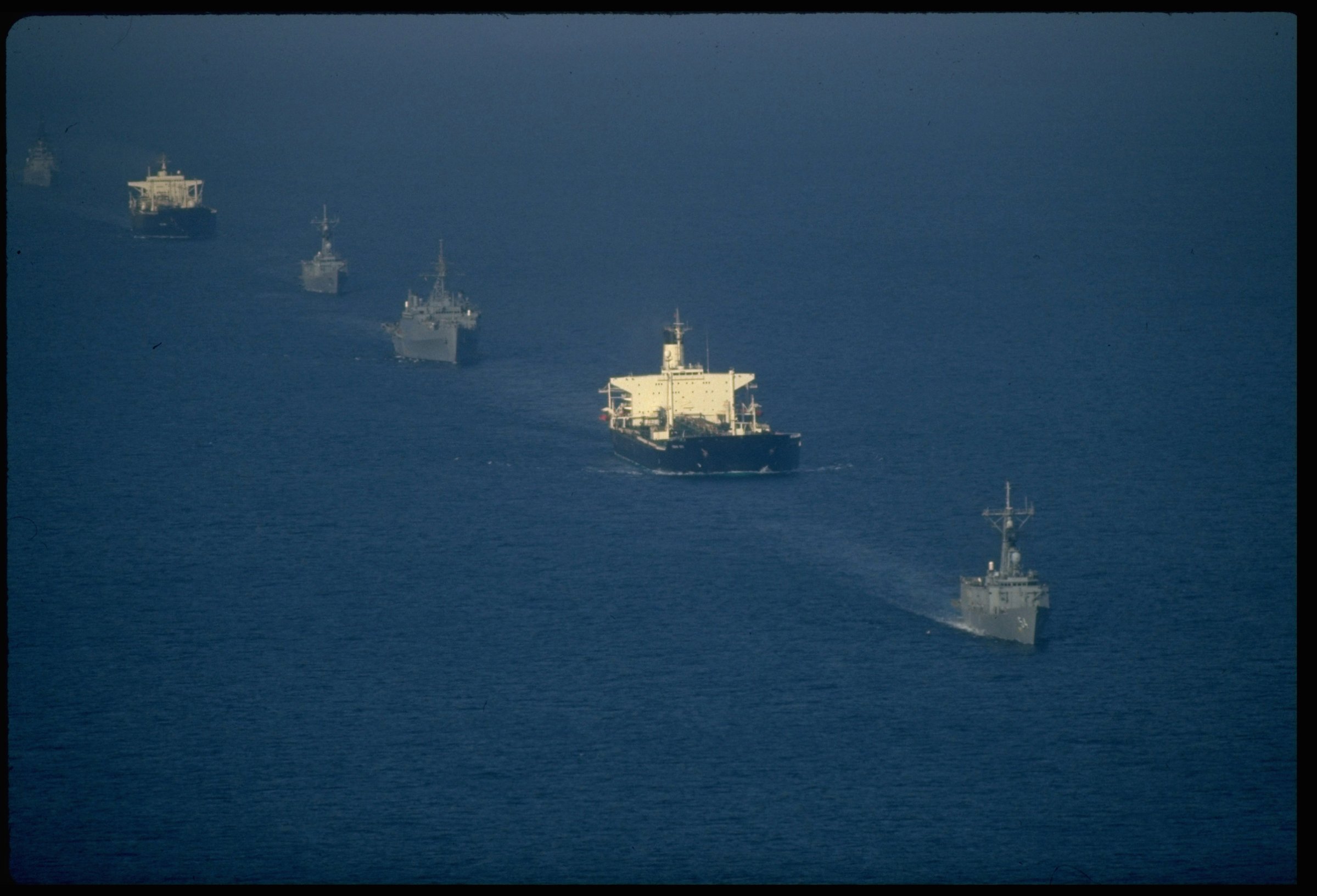 12th convoy of US warship escorted re-fl