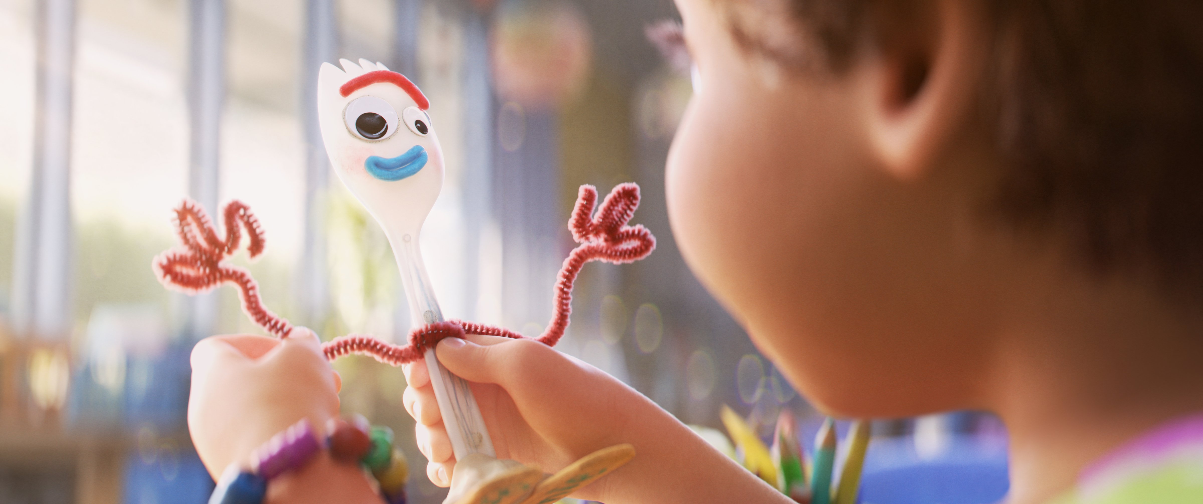 Tony Hale as the voice of Forky in <i>Toy Story 4</i> (Disney/Pixar)