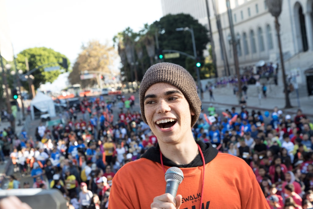 Cameron Boyce attends the United Way Celebrates 11th Annual HomeWalk To End Homelessness IN L.A. County at Los Angeles Grand Park on November 18, 2017 in Los Angeles, California. (Greg Doherty—Getty Images)