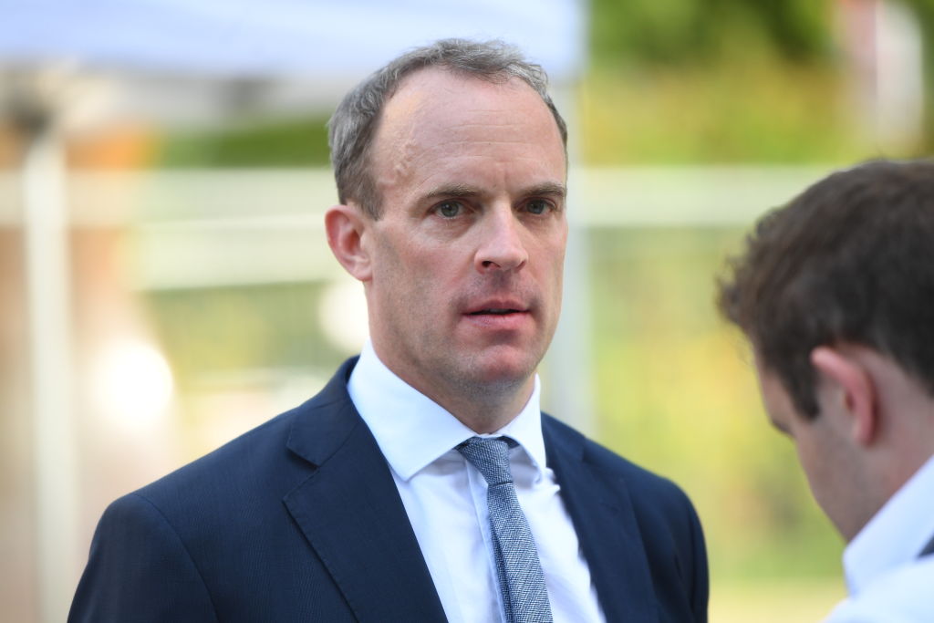 Dominic Raab, the new British Foreign Secretary (Victoria Jones - PA Images—PA Images via Getty Images)