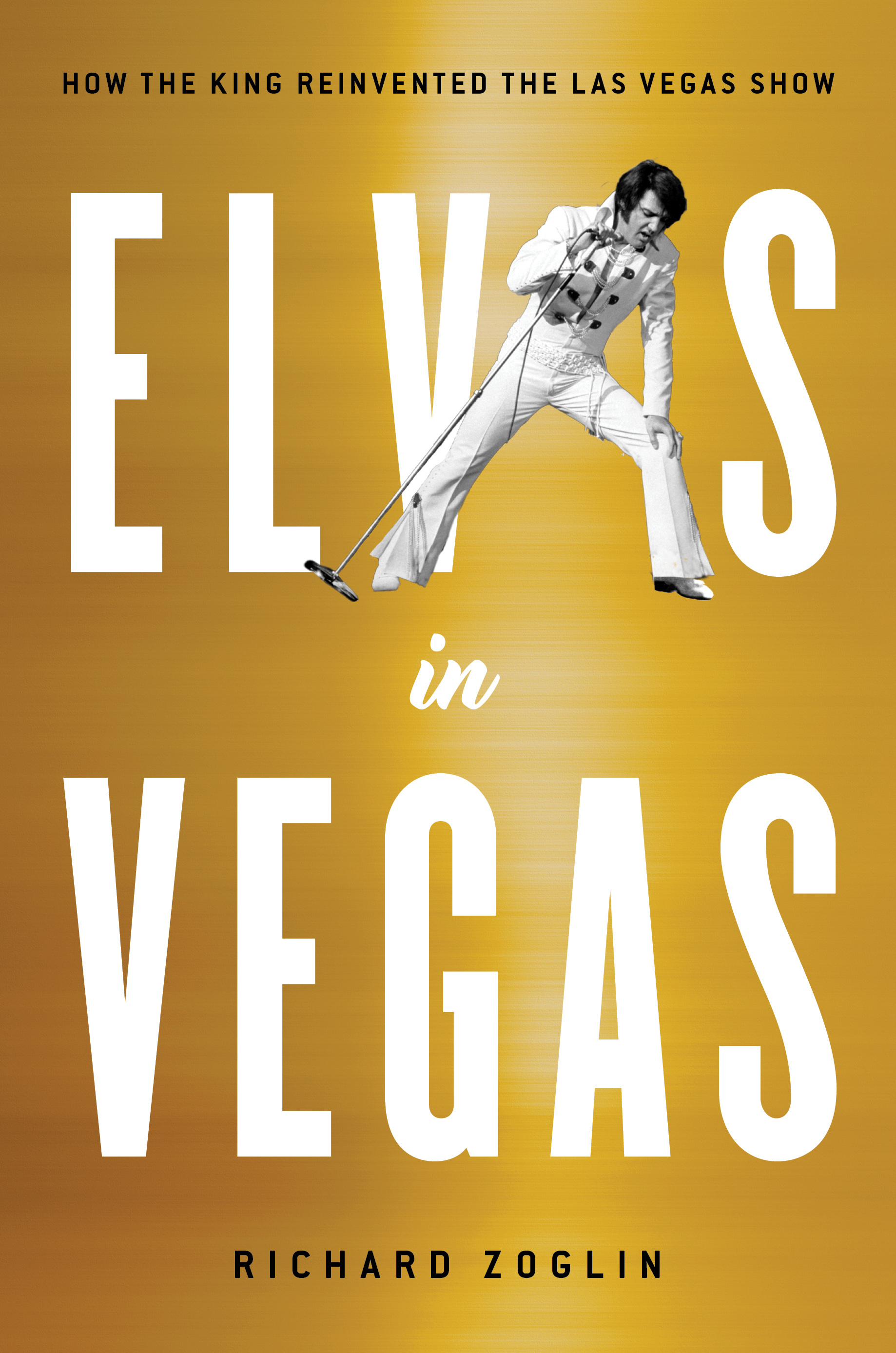Elvis in Vegas book jacket