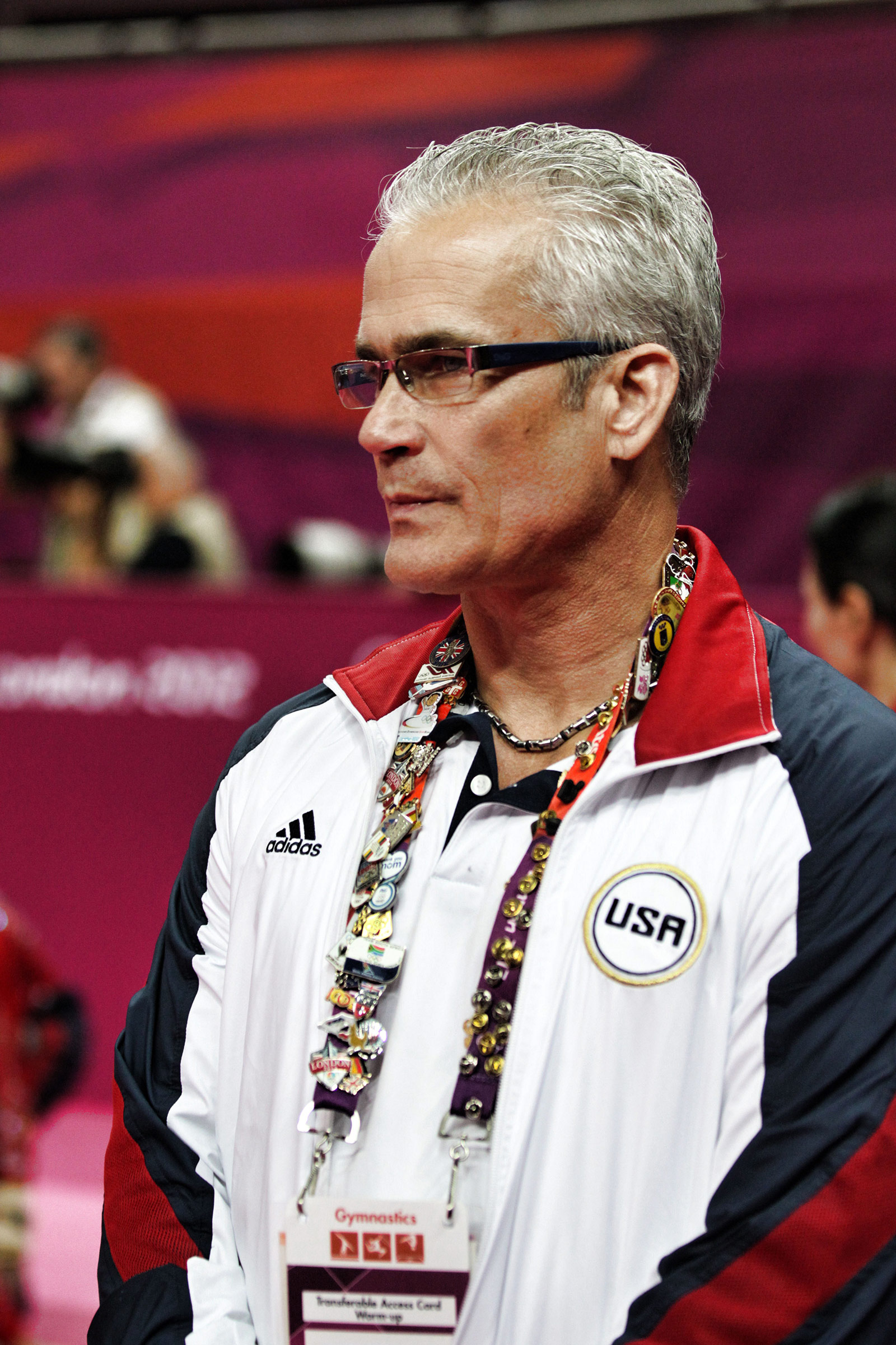 John Geddert at the 2012 Olympics. (Marc Serota—AP)