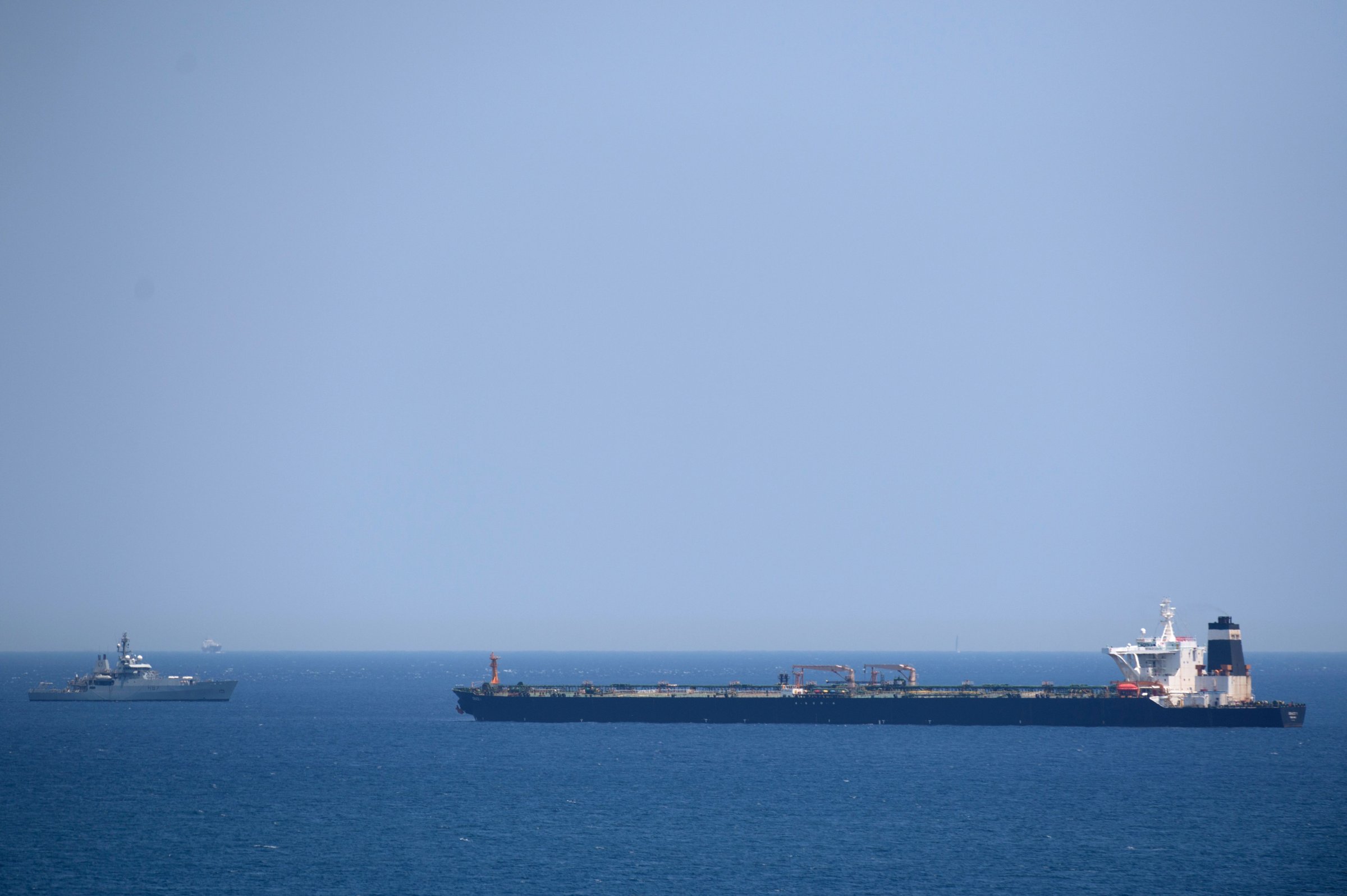 Royal Navy Seizes Iran Oil Tanker