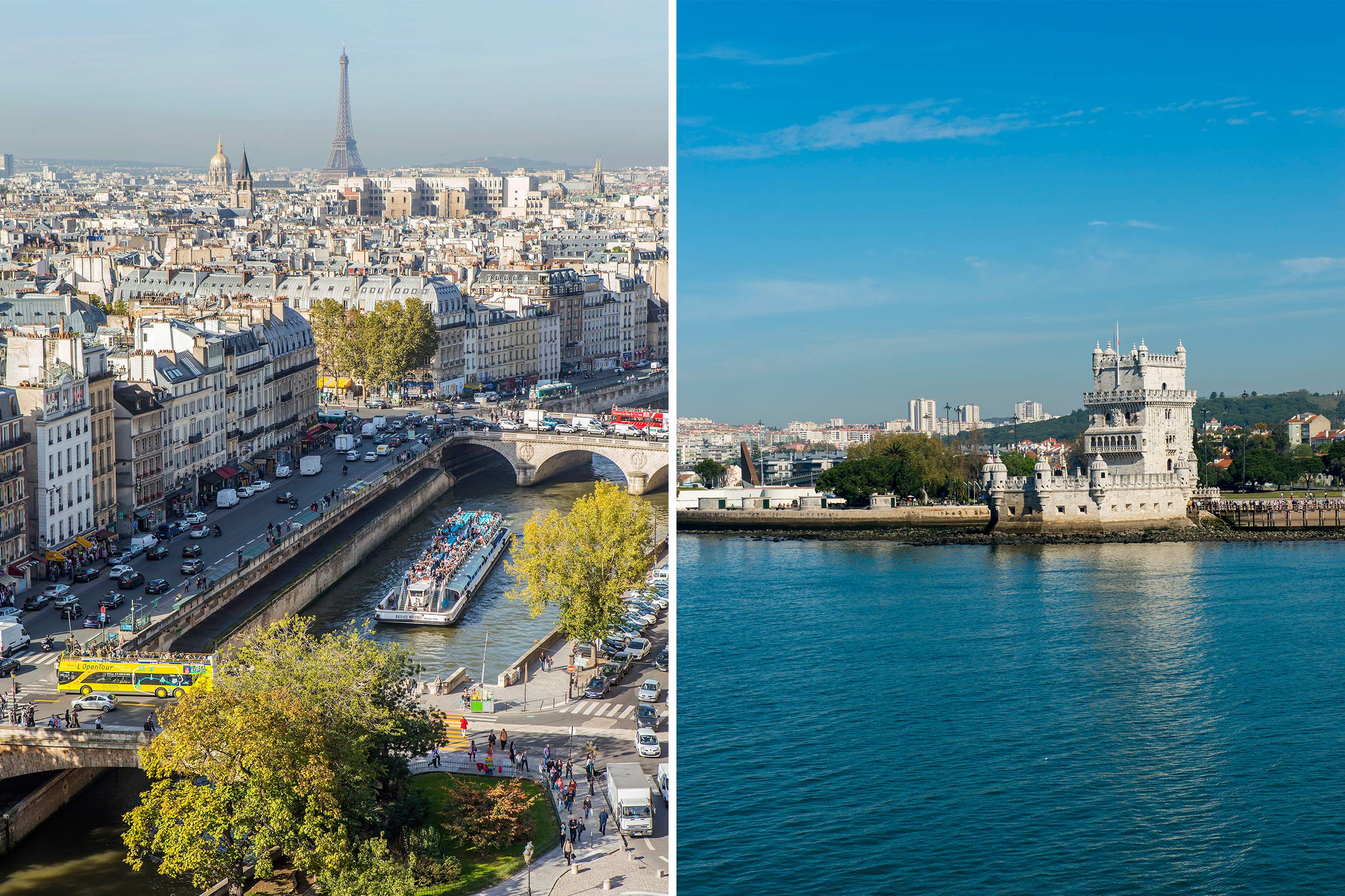 Paris, France; Lisbon, Portugal (Getty Images (2))
