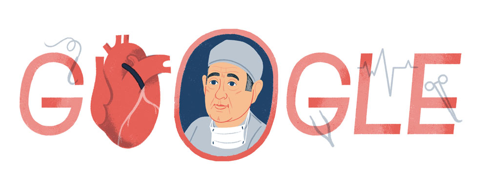 Google celebrates what would have been Renée Favaloro's 96th birthday on Jul. 12, 2019. (Google)