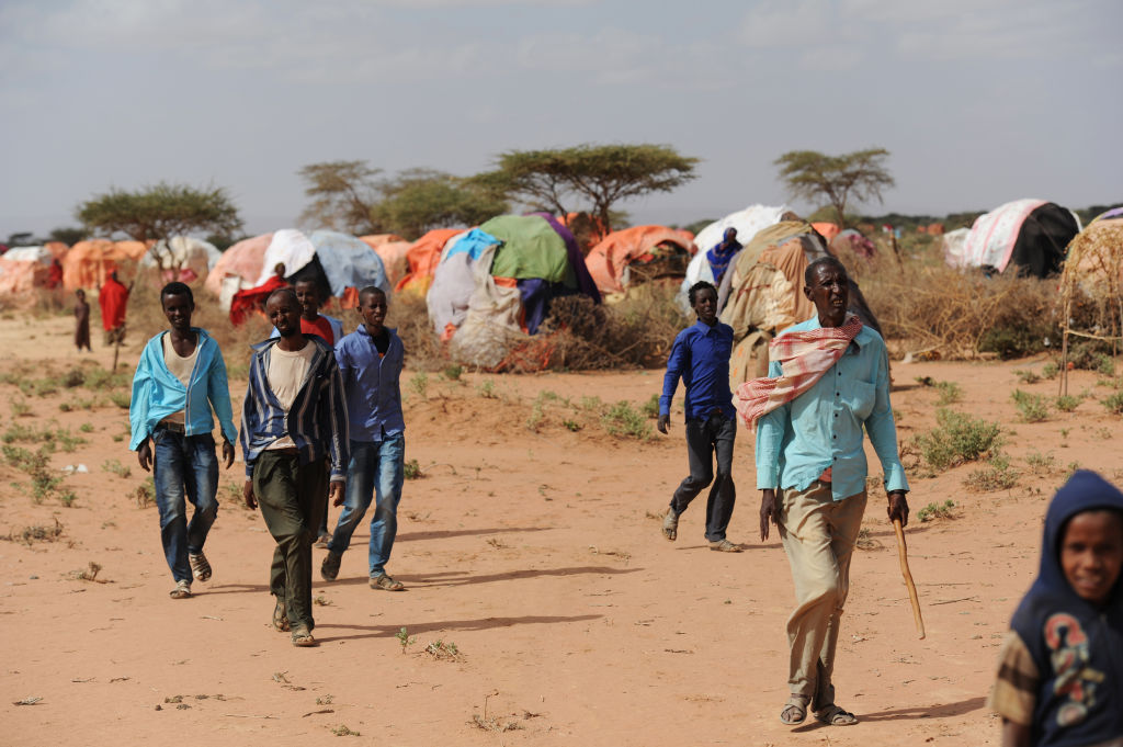 Somalis Displaced By Severe Drought Create Makeshift Camp In Somaliland