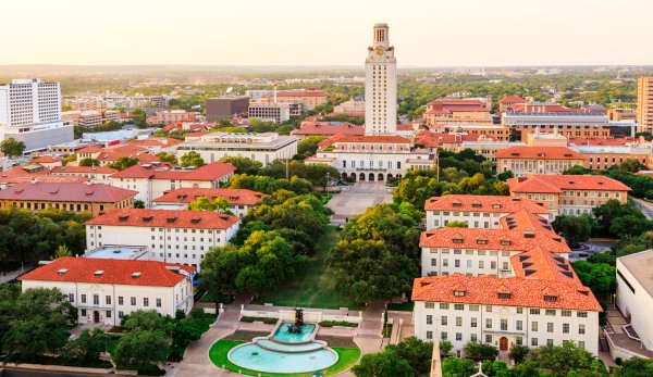 Campus of The University of Texas at Austin