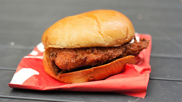Chick-fil-A's spicy chicken sandwich (Chicago Tribune—Getty Images)