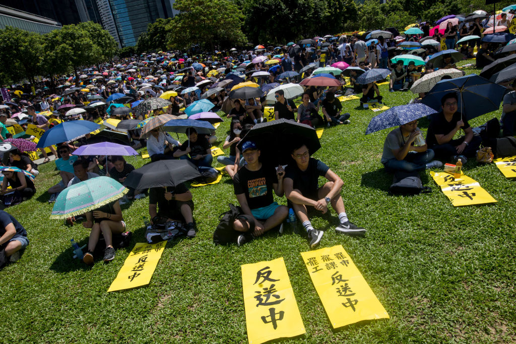 Hong Kong Goes on Strike After Weekend Protests
