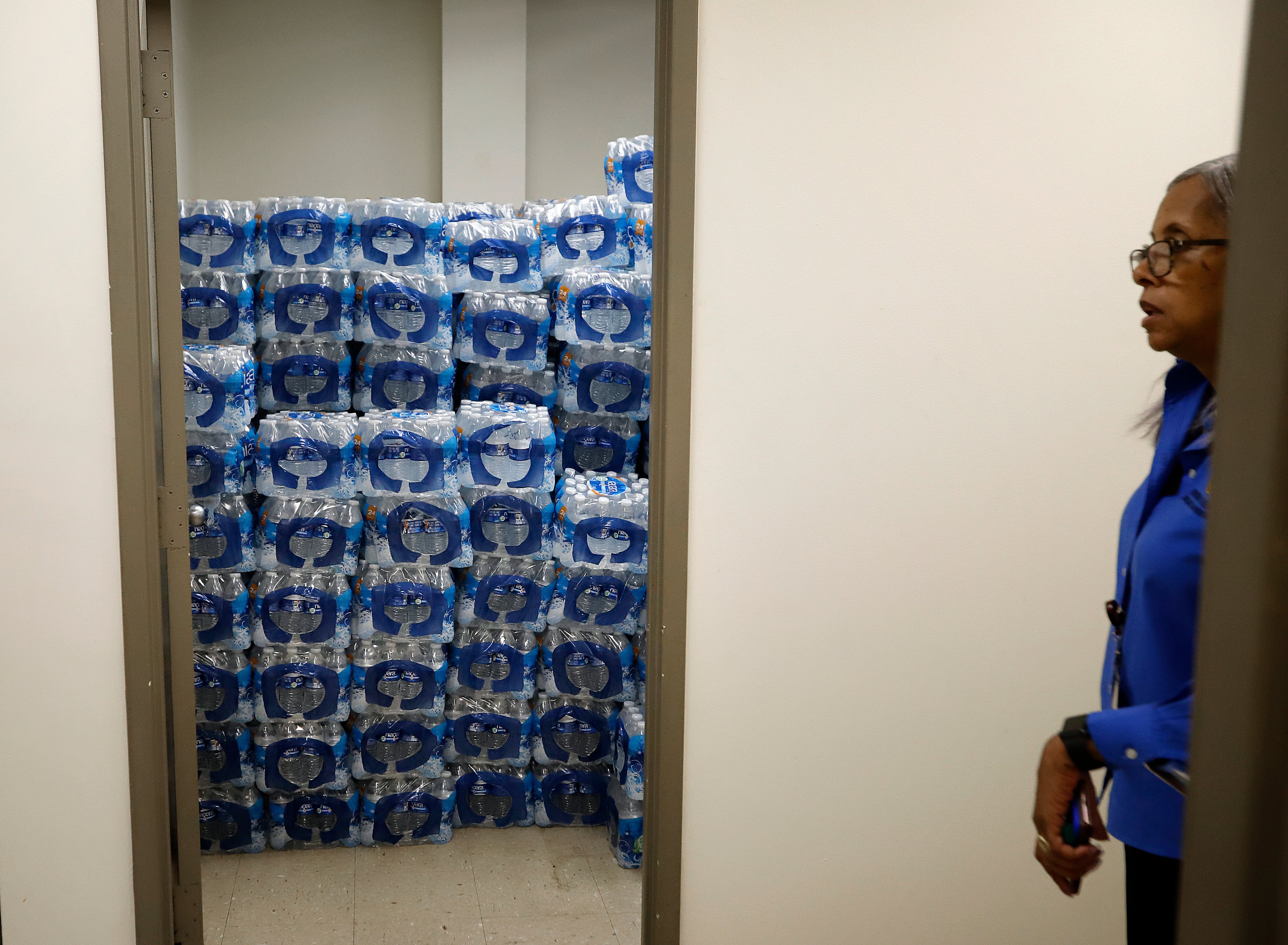City Of Newark Distributes Bottled Water After High Levels Of Lead Found In Tap Water