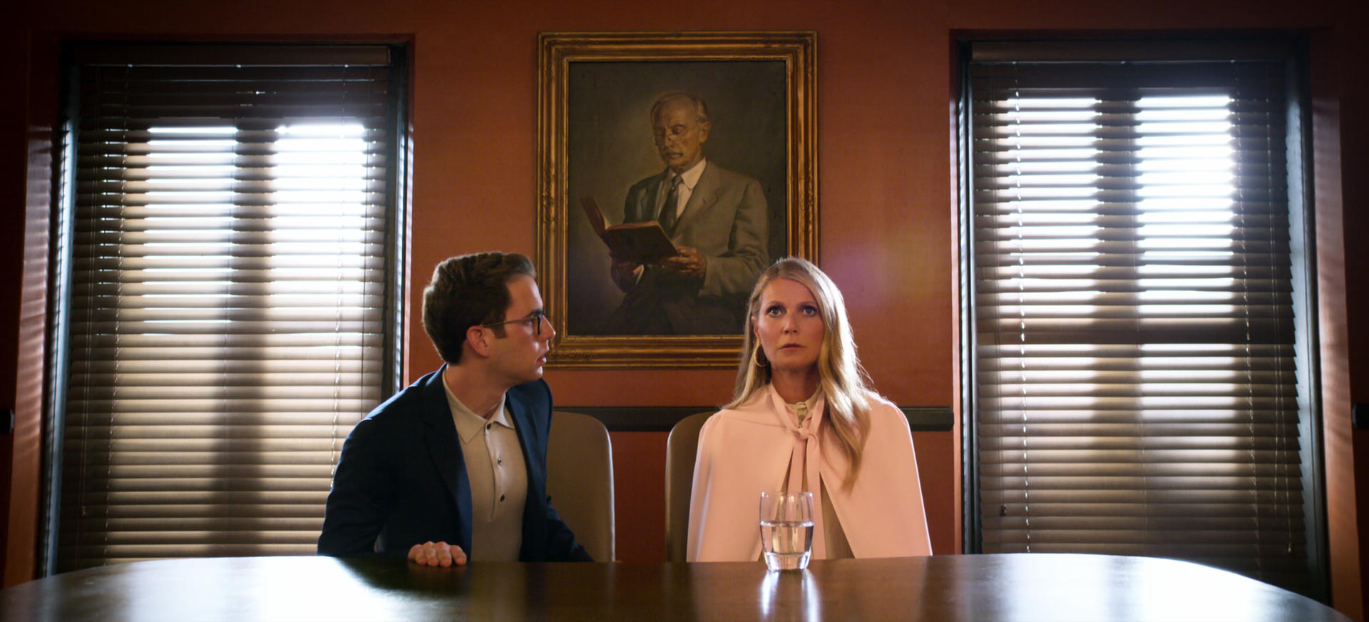 Ben Platt and Gwyneth Paltrow in 'The Politician.' (Courtesy of Netflix)