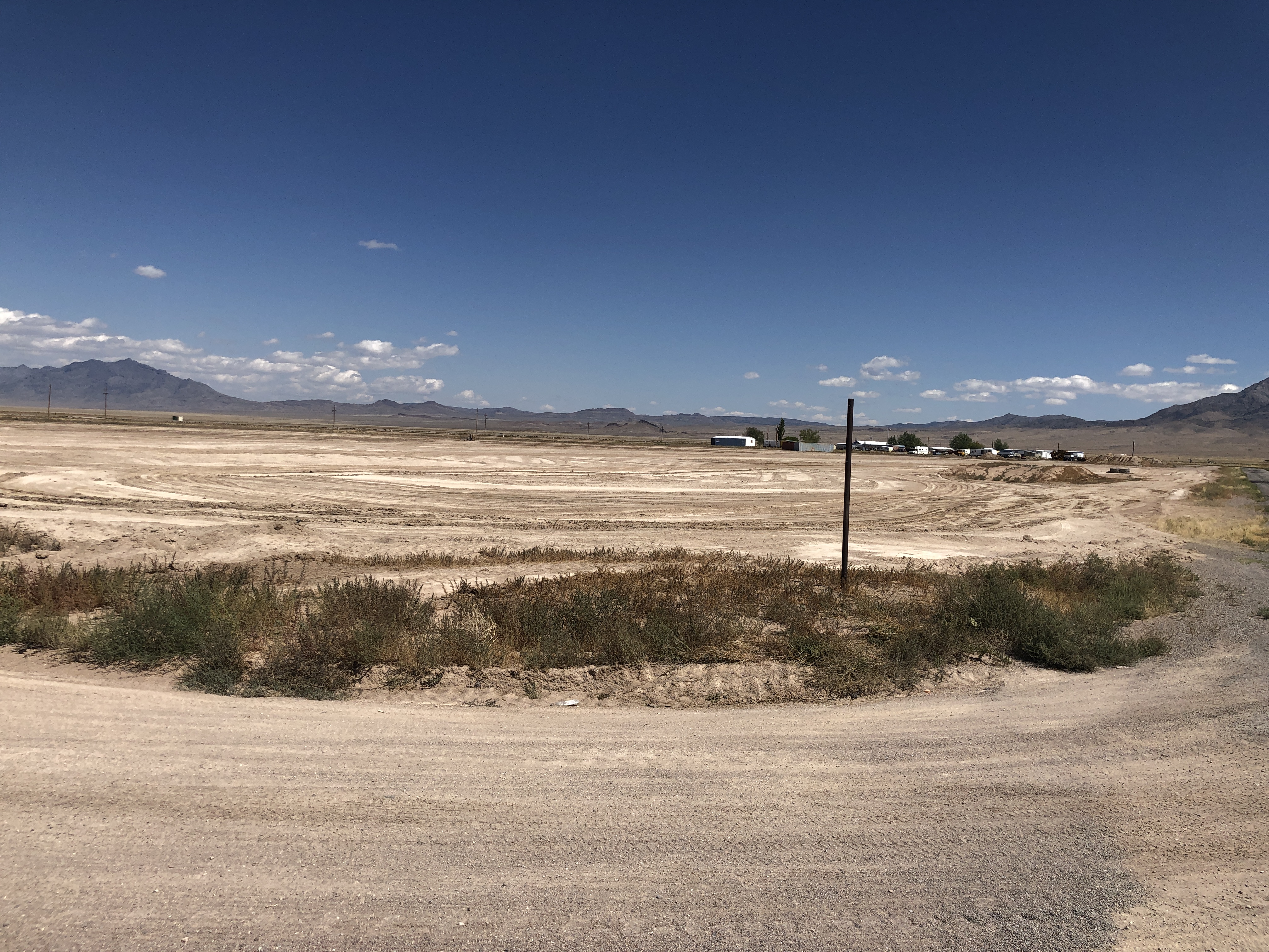 The site of Alienstock in Rachel, Nevada, on Wednesday, Sept. 11. (Robert Clabaugh)