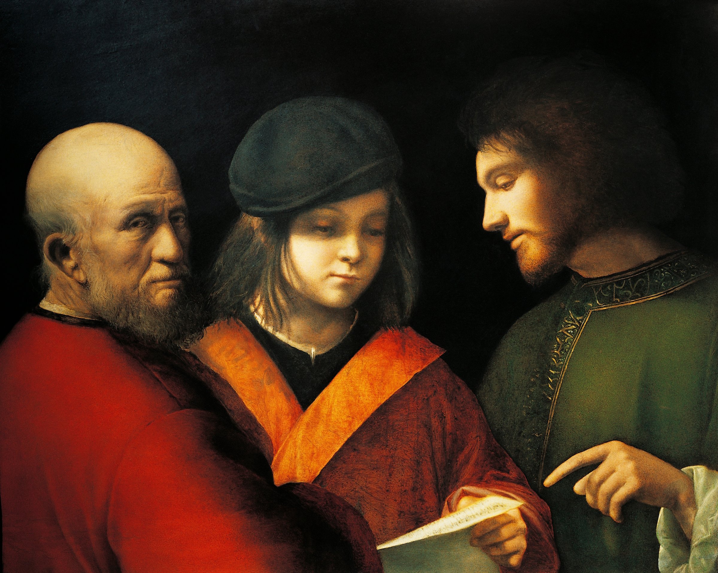 The three ages of man, 1500-1502