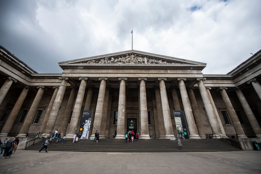 A General view showing the British Museum in London. May 28, 2019. (NurPhoto&mdash;NurPhoto via Getty Images)