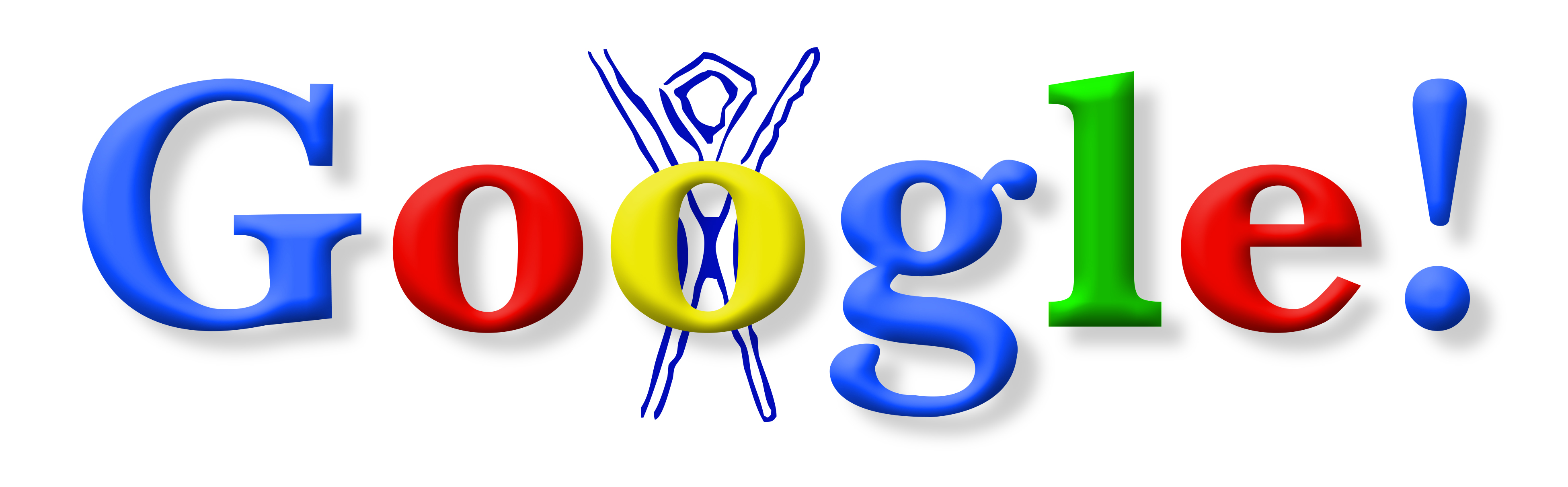 What was the 1st Google Doodle game?