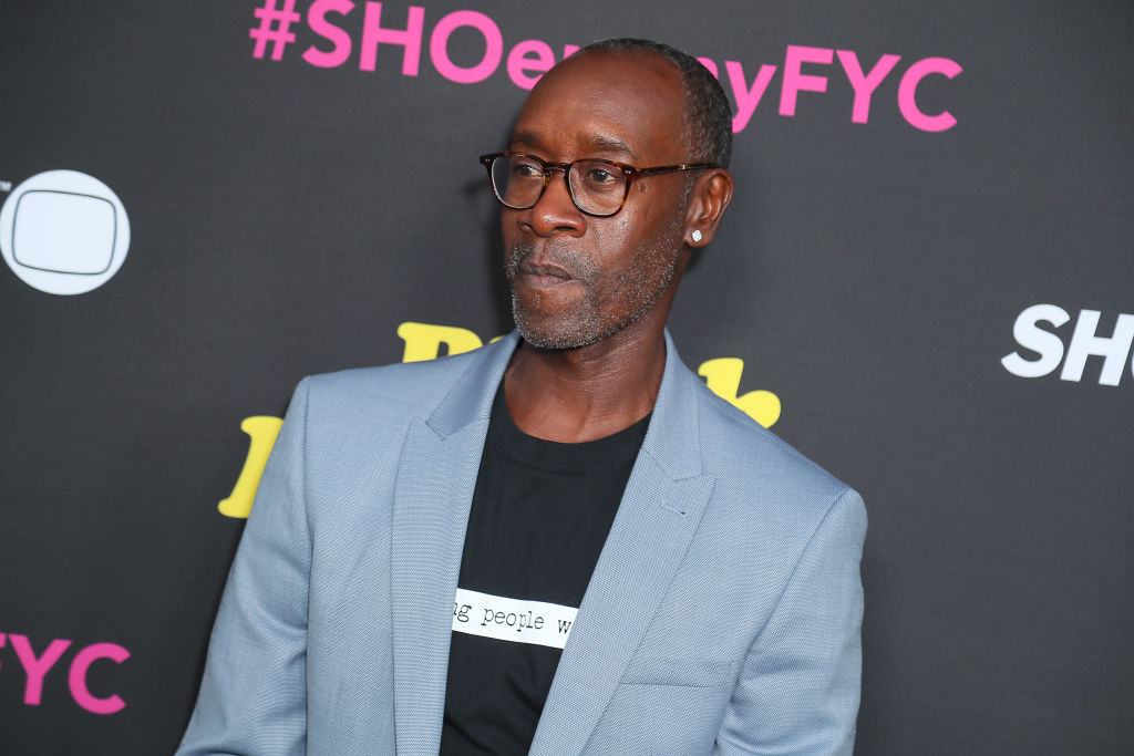 Don Cheadle attends FYC Red Carpet Event For Showtimes' "Black Monday" at Saban Media Center on May 14, 2019 in North Hollywood, California. (Leon Bennett—Getty Images)