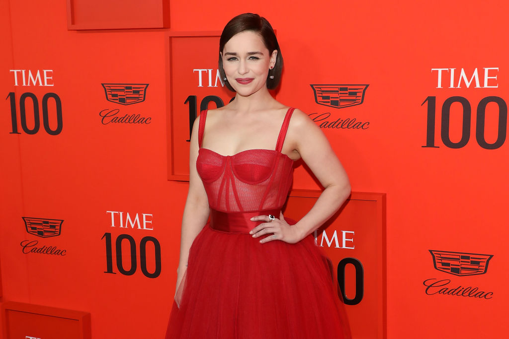 Emilia Clarke attends the 2019 Time 100 Gala at Frederick P. Rose Hall, Jazz at Lincoln Center on April 23, 2019 in New York City. (Taylor Hill—FilmMagic)