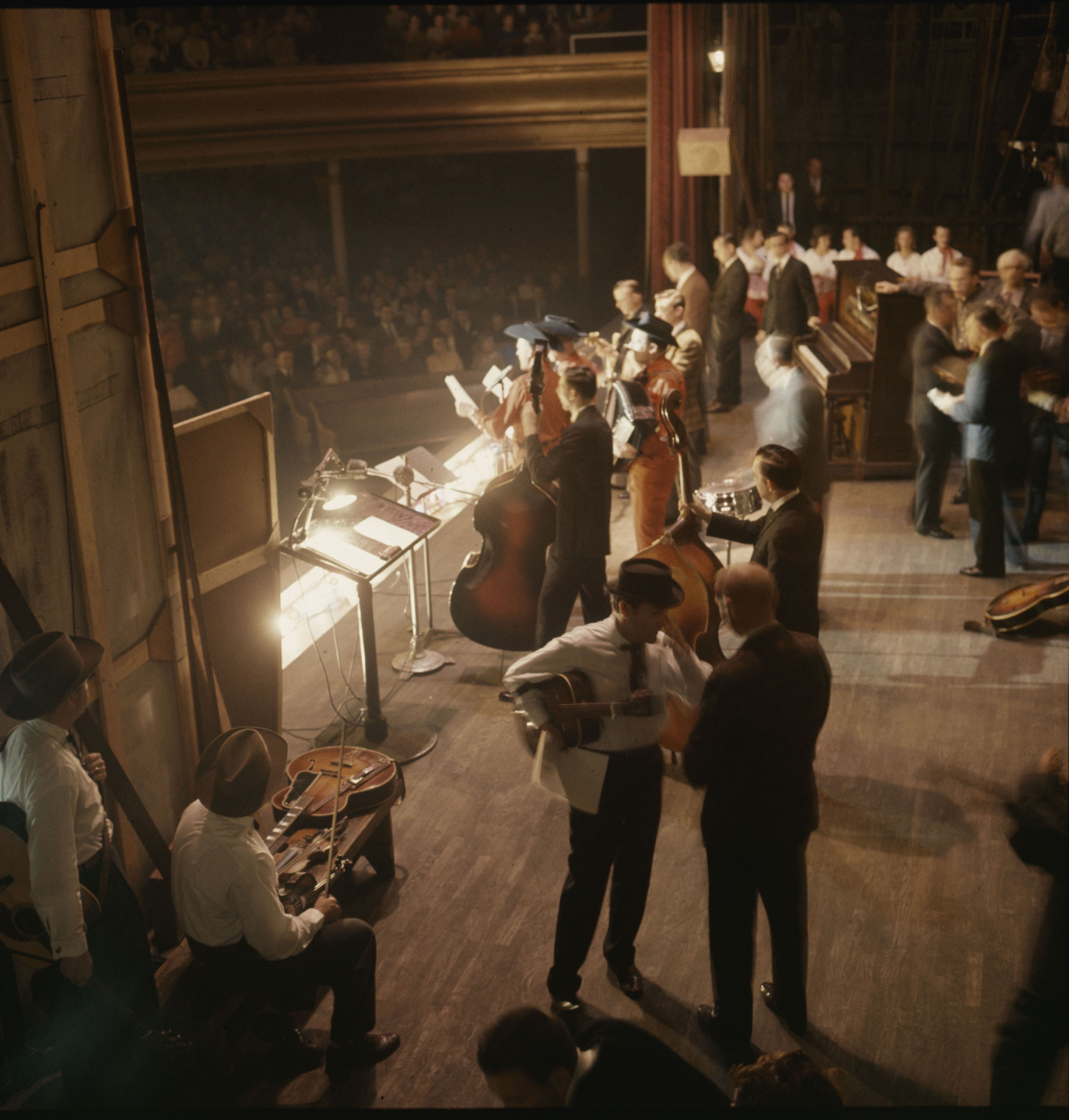 The Grand Ole Opry at the Ryman Auditorium, Nashville in 1960