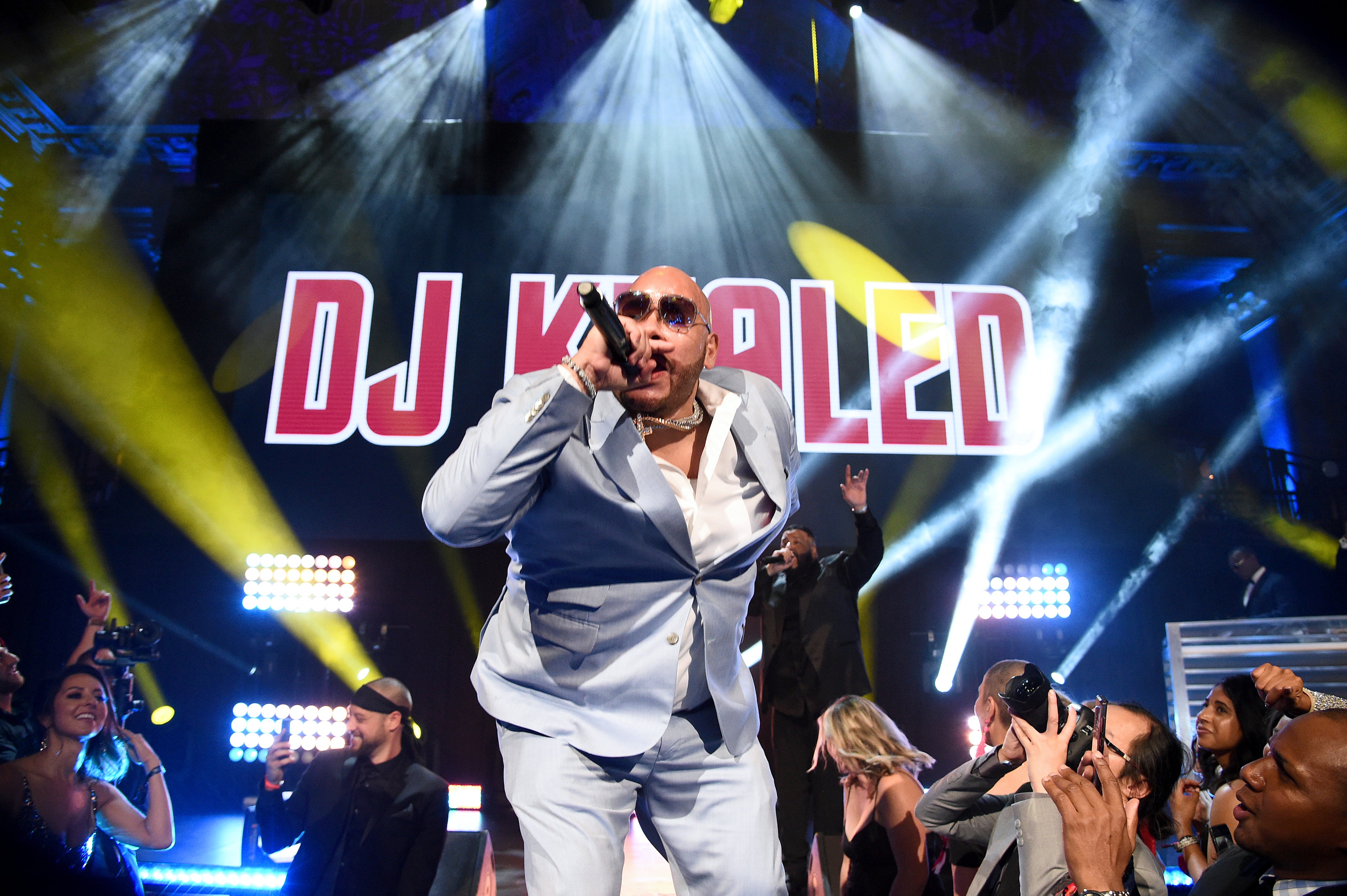 Fat Joe performs on stage during Rihanna's 5th Annual Diamond Ball Benefitting The Clara Lionel Foundation at Cipriani Wall Street on September 12, 2019 in New York City. (Dimitrios Kambouris—Getty Images for Diamond Ball)