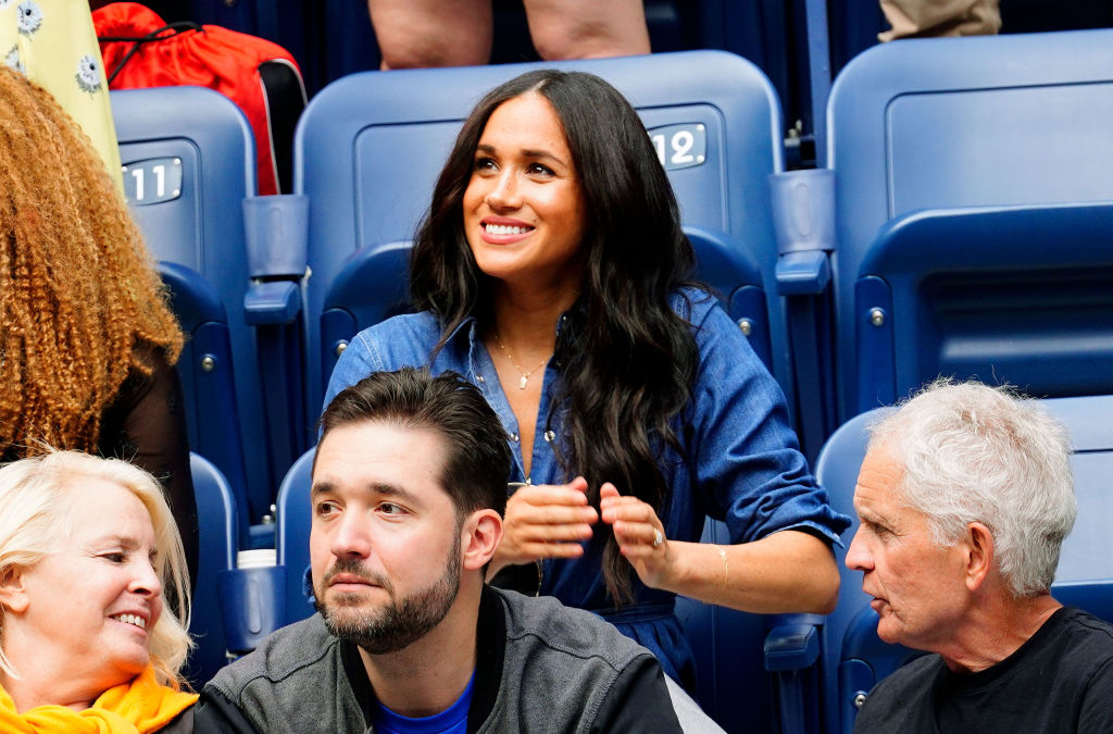Meghan Markle cheers on Serena Williams on September 07, 2019 in New York City. (Gotham&mdash;GC Images)