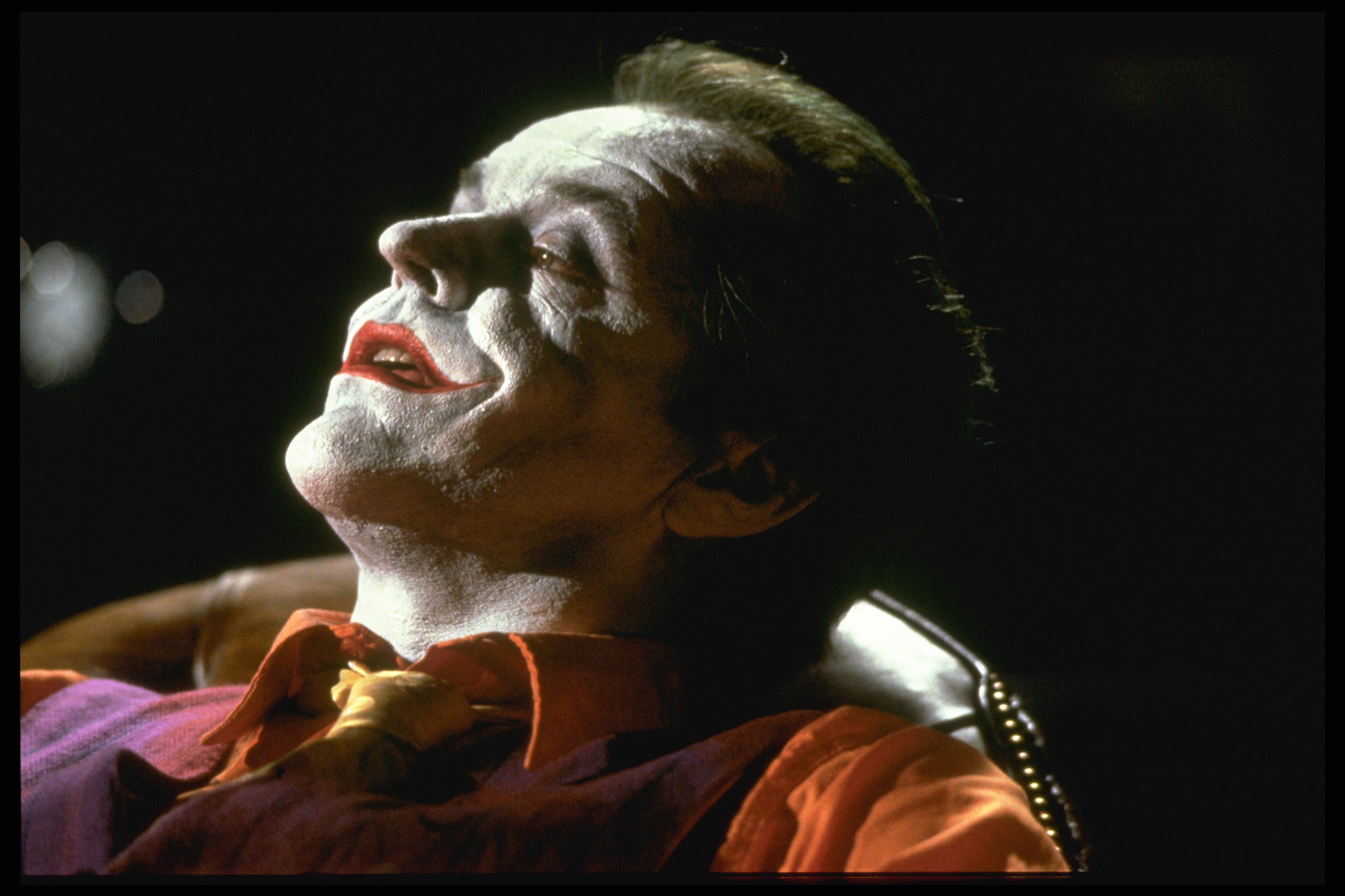 Jack Nicholson plays the Joker in the movie Batman, directed by Tim Burton (Murray Close—Sygma via Getty Images)