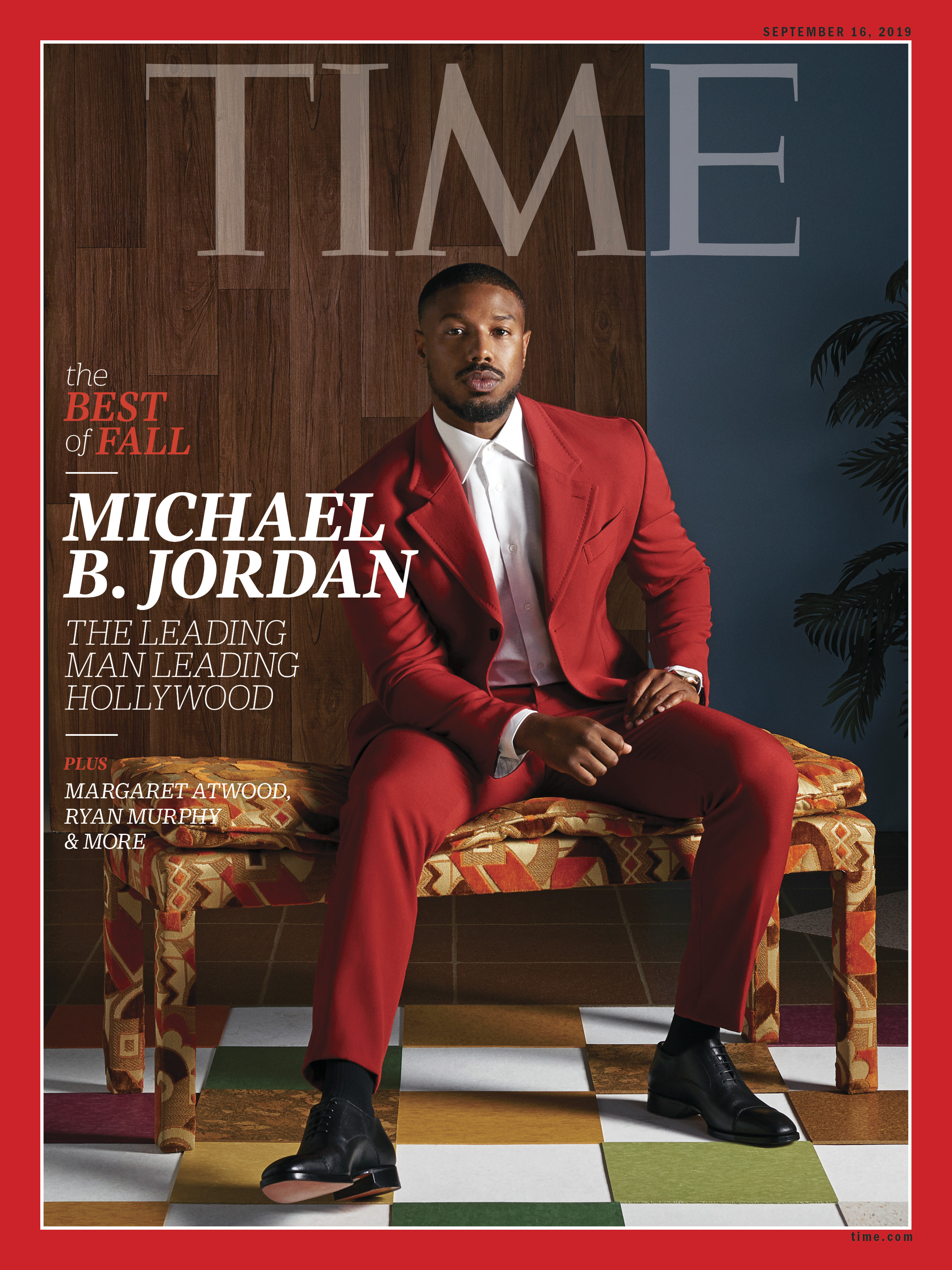 Michael B. Jordan Best of Fall Time Magazine cover