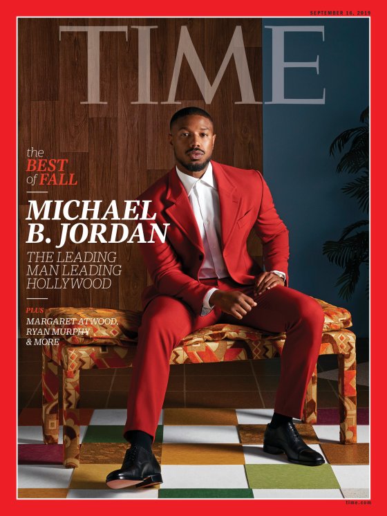Michael B. Jordan Best of Fall Time Magazine cover
