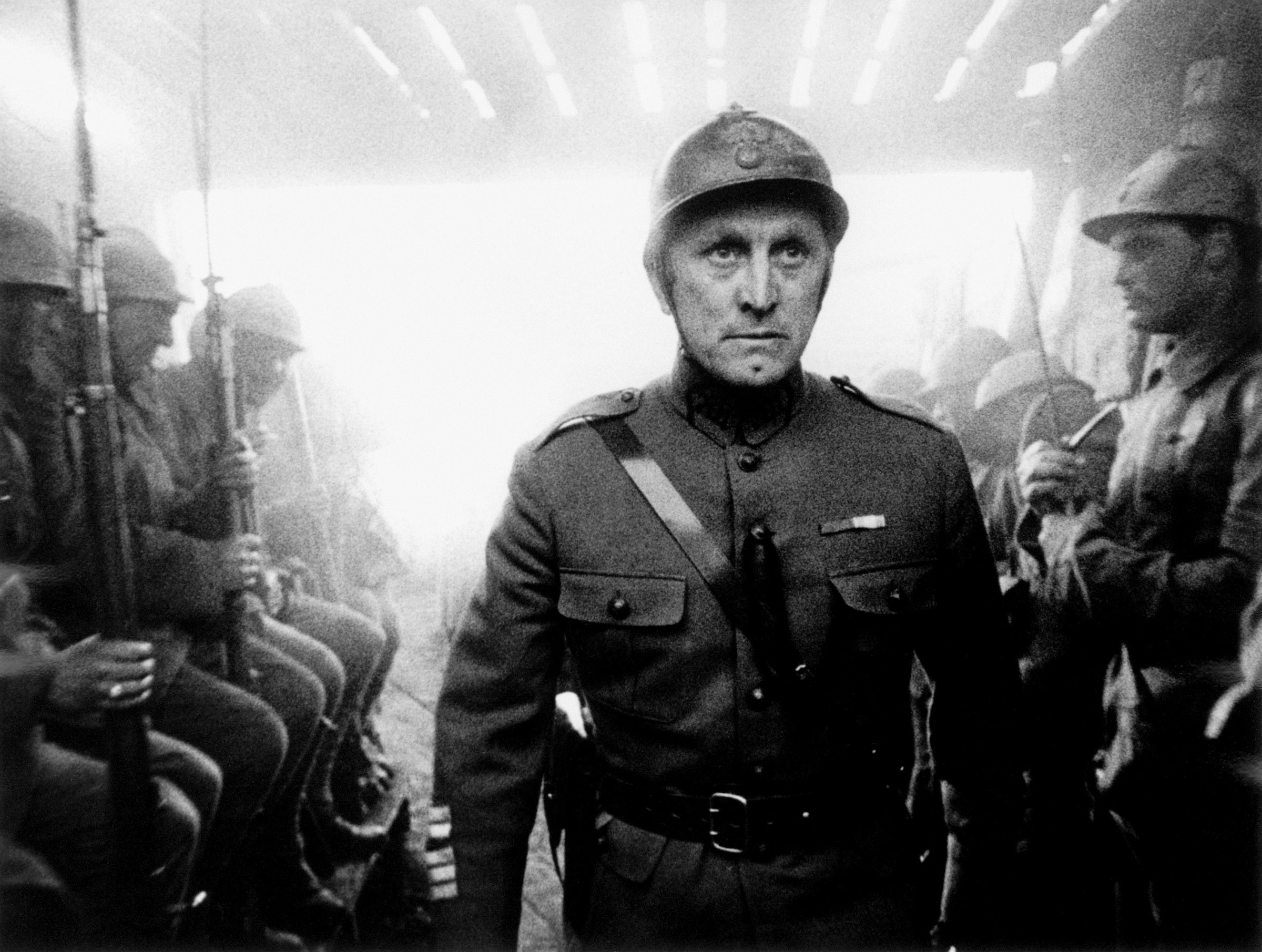 Kirk Douglas in Paths of Glory, 1957. (Everett Collection)