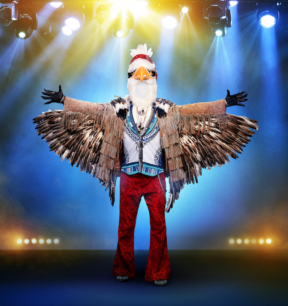 THE MASKED SINGER: The Eagle. (Michael Becker/FOX)